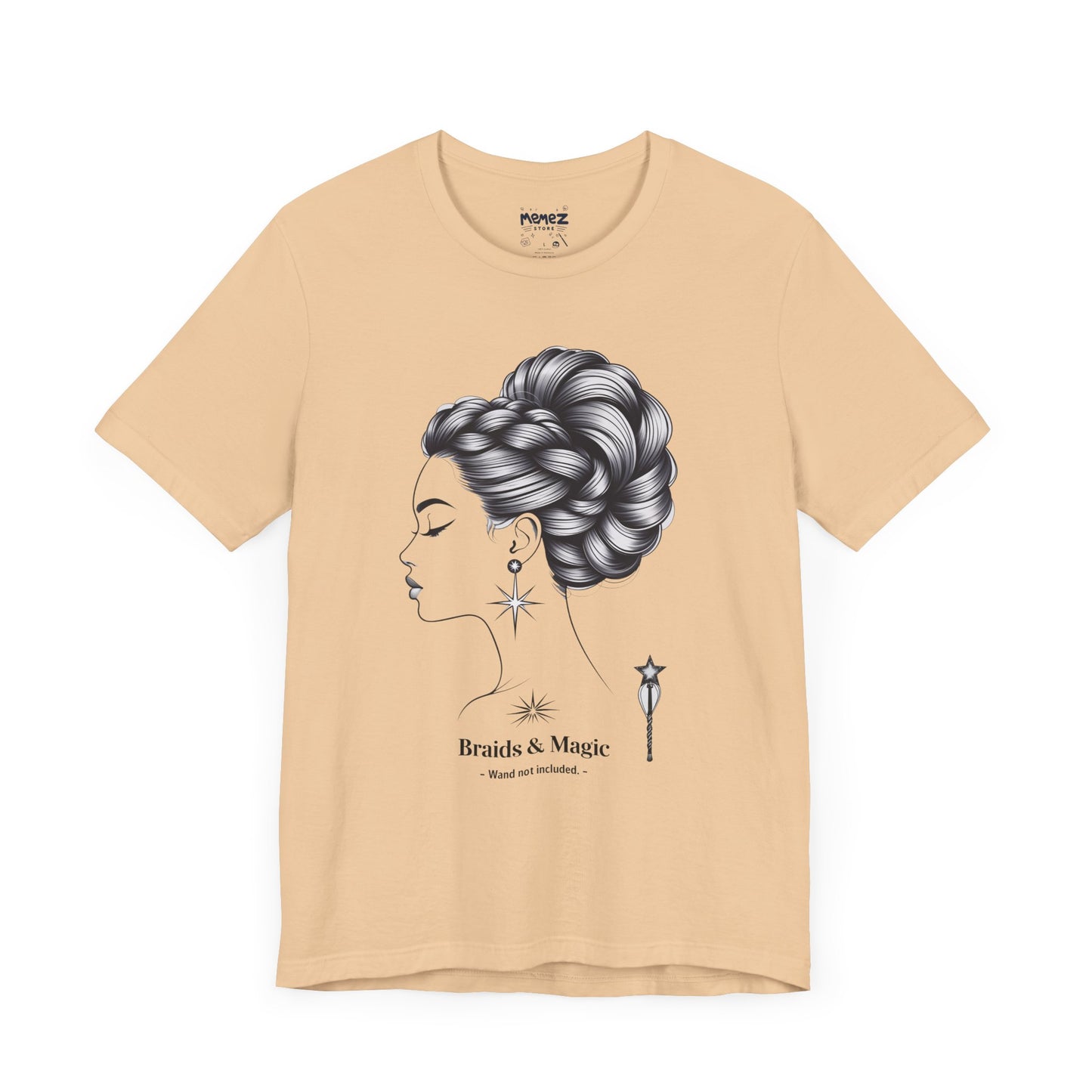 T-Shirt Braids & Magic Funny Meme Tee