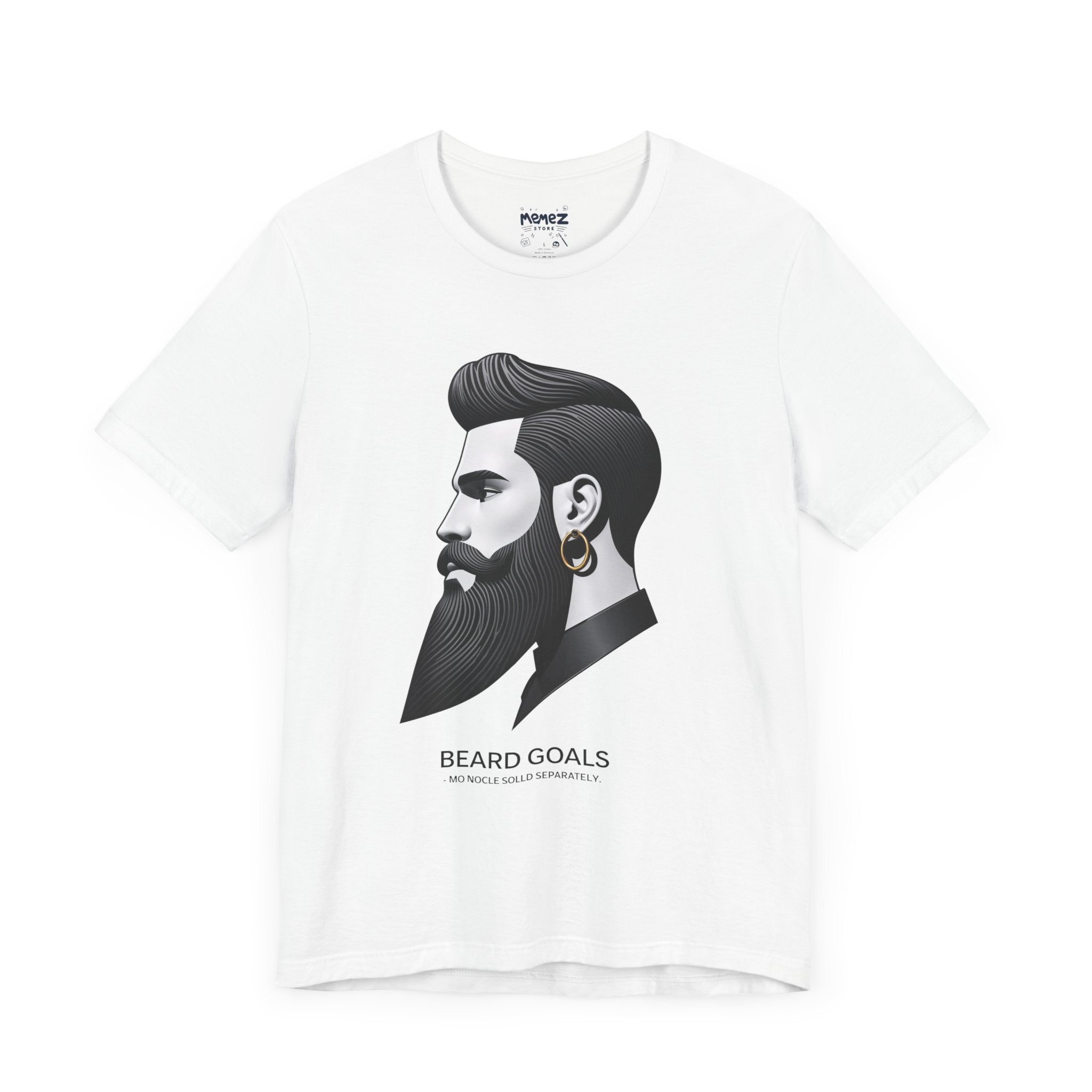 Beard Goals Mo Nocle Tee - Humor Apparel | Memez