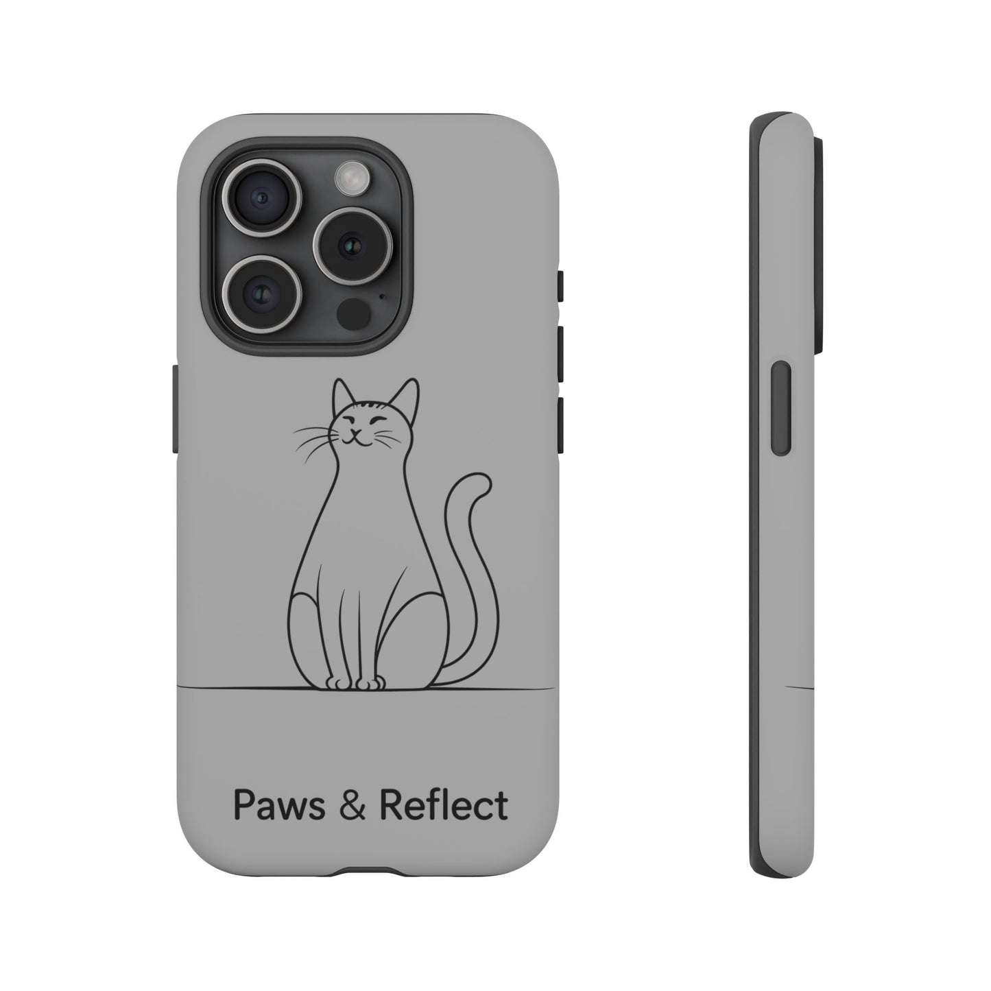 Paw and Reflect Pet Lovers iPhone Case By Memez Store