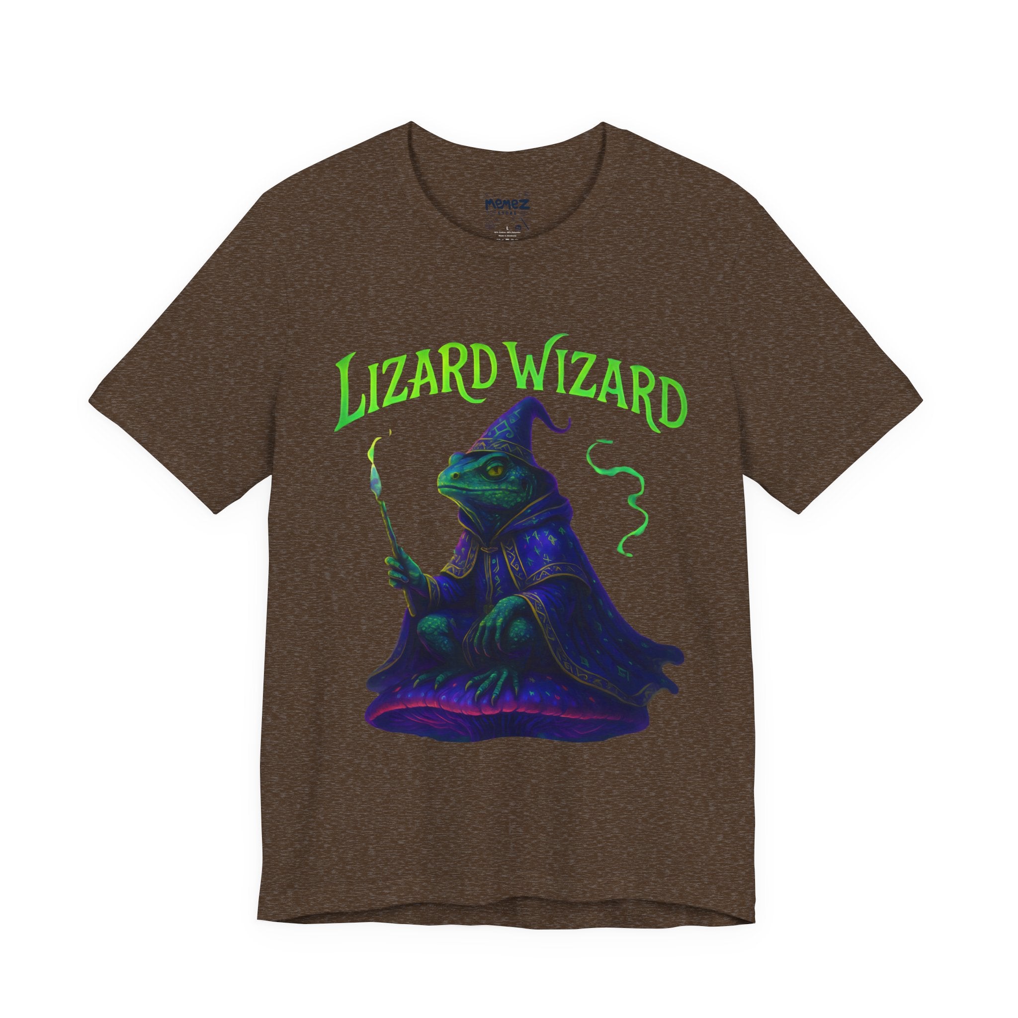 Lizard Wizard Meme Funny Tee