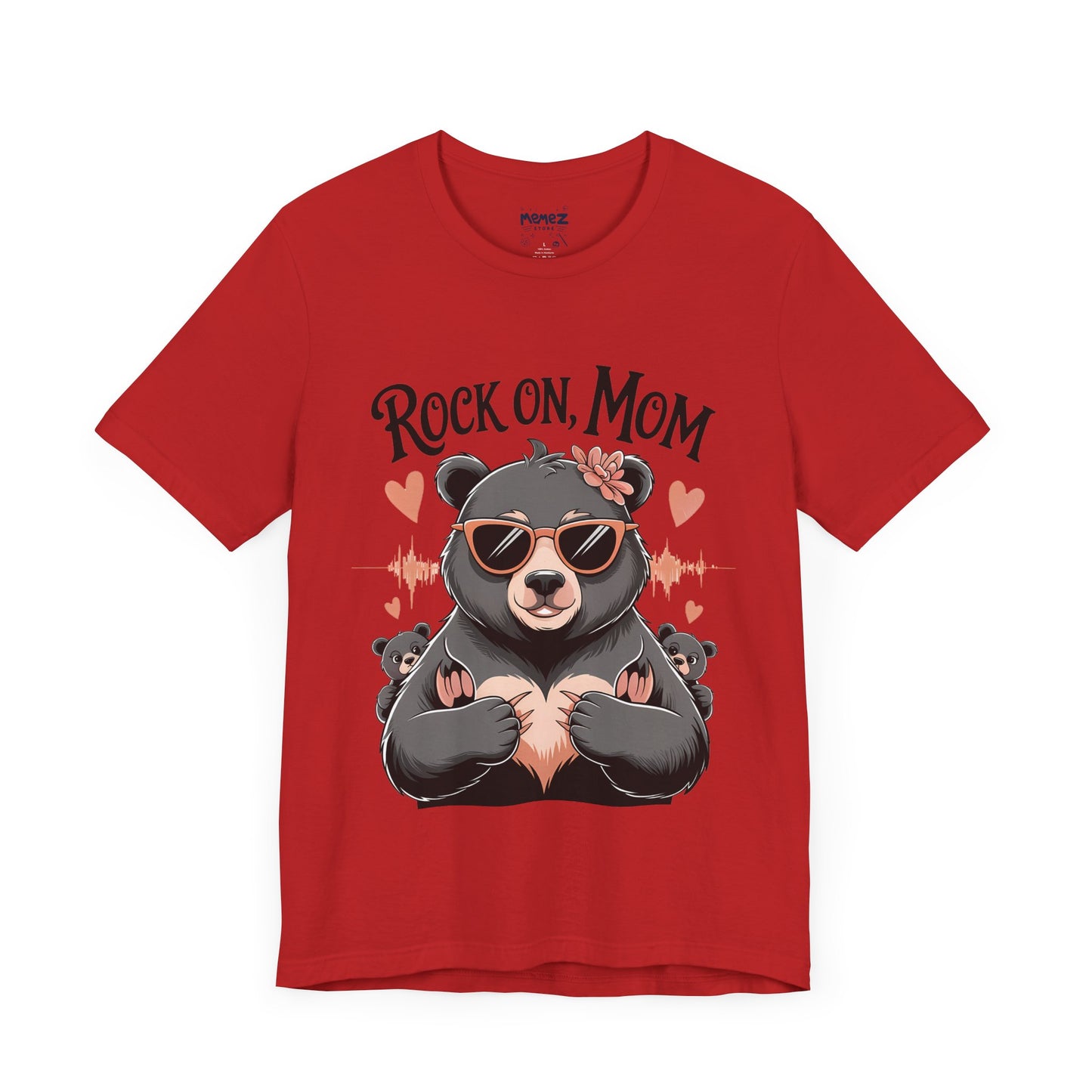 Rock on Mom, Mother's Day Tee By Memez Store