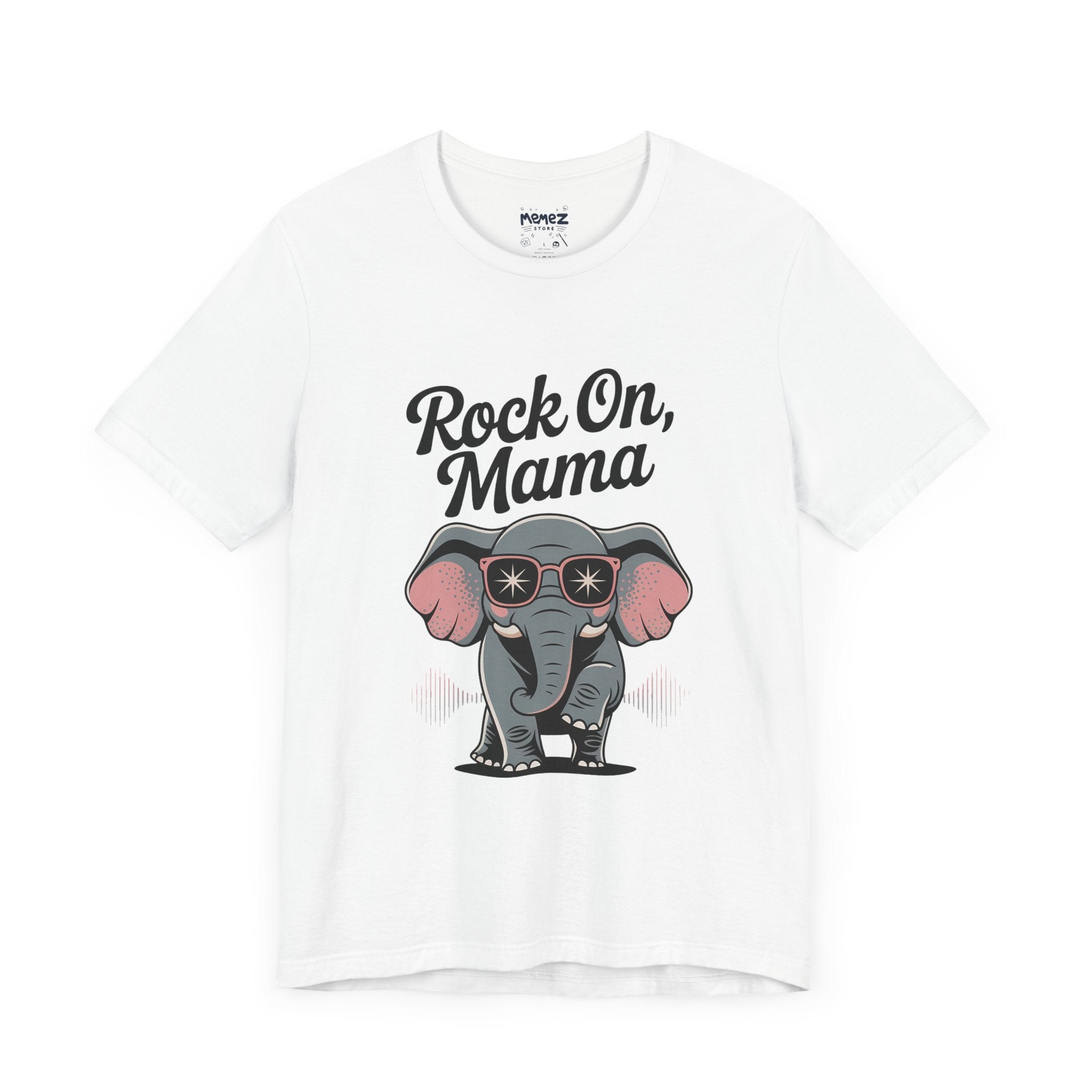 Rock On Mama Animal Lover's Tee For Mother's Day By Memez Store
