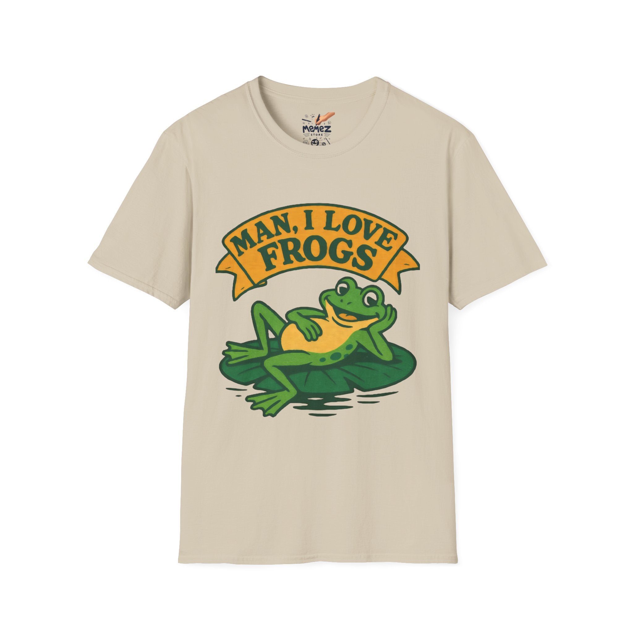I lOve Frogs Meme Tee