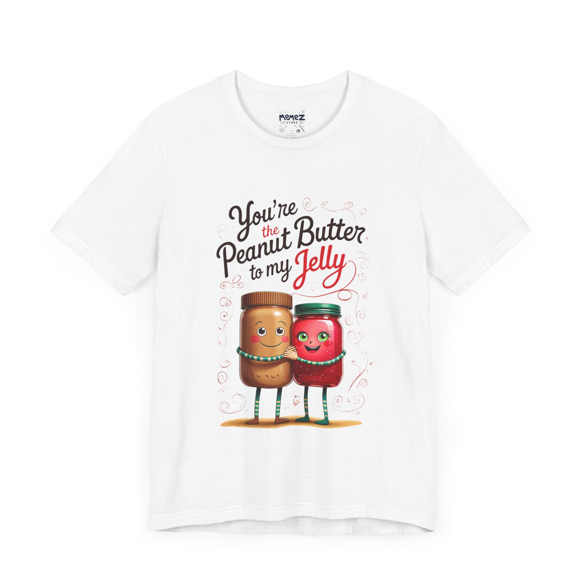 Funny Food Meme Tee - Peanut Butter T My Jelly Unisex Tee