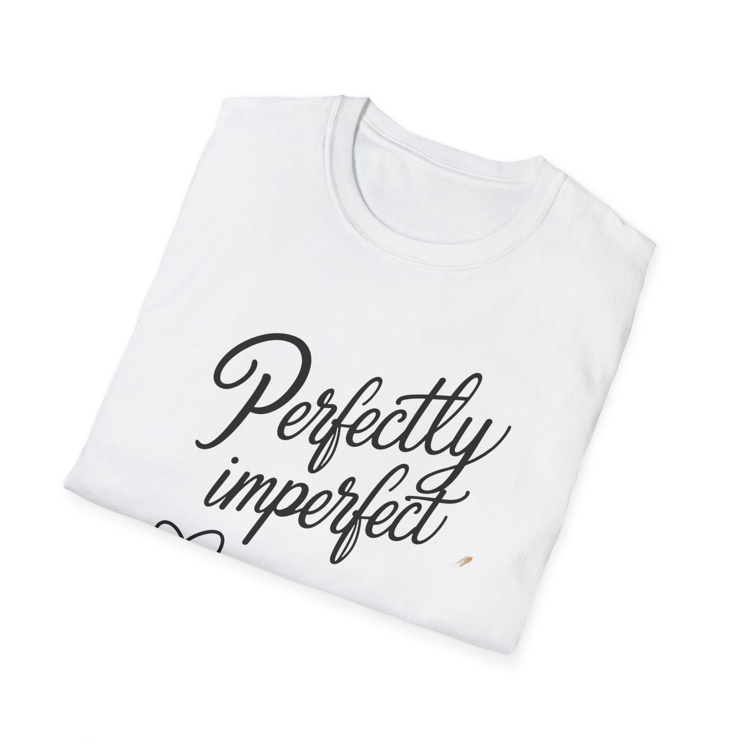 Perfectly Imperfect Unisex T-Shirt Meme and Funny By Memez Store