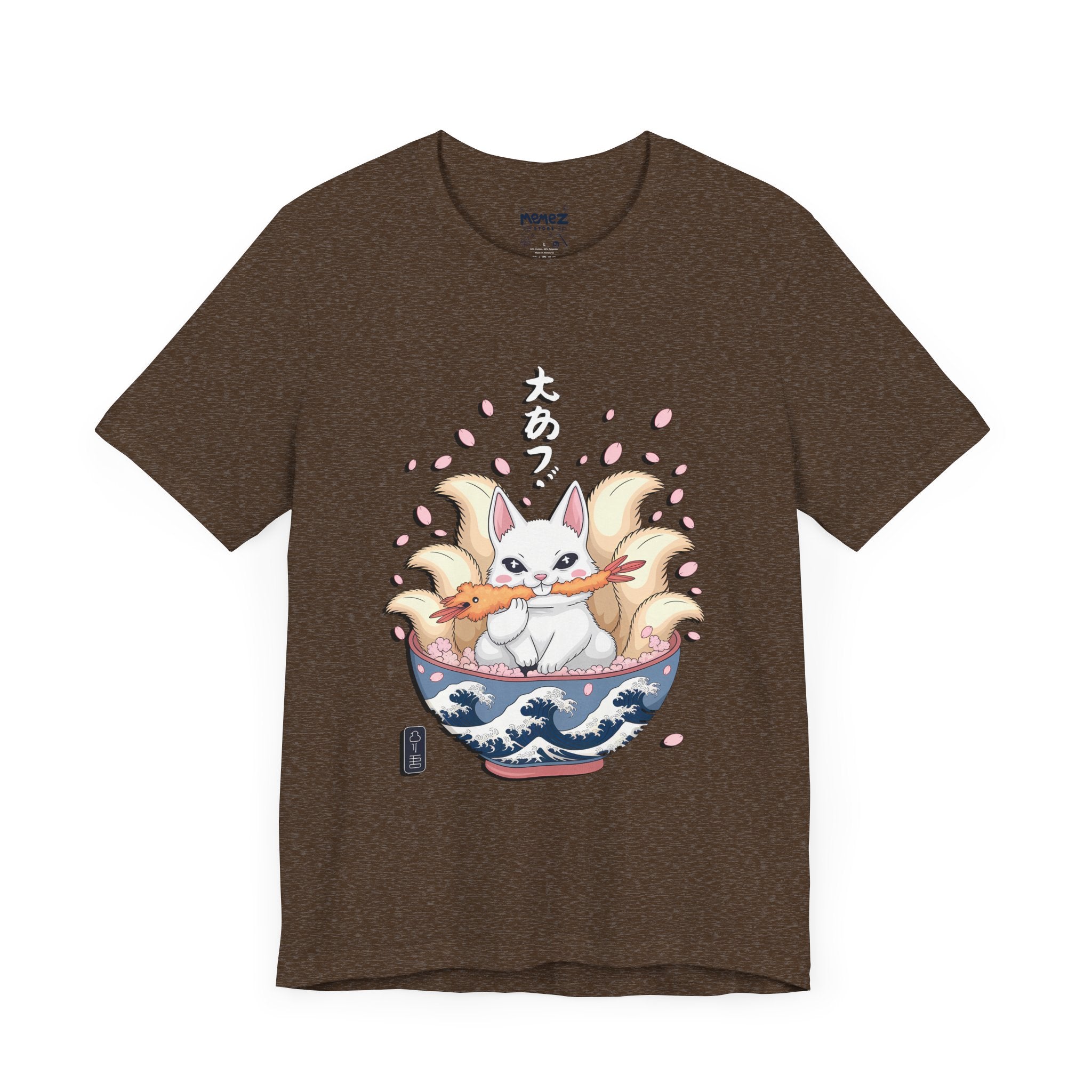 Japenese Noodles with Cat Funny Tee By memez store
