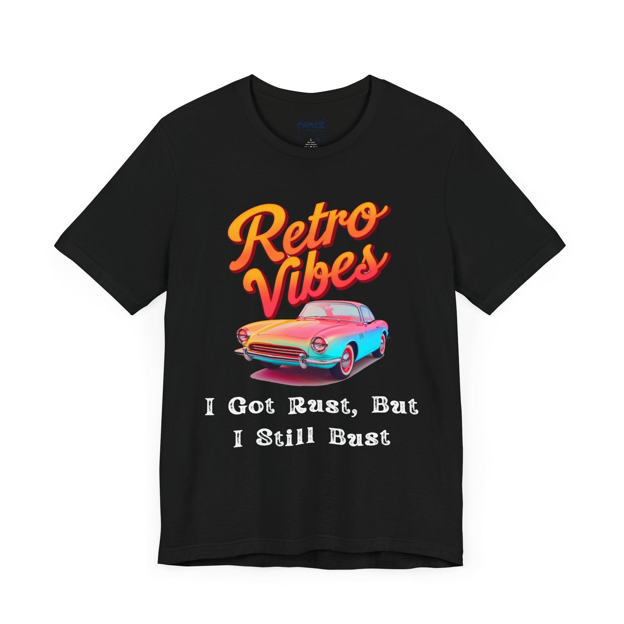 Funny Retro Vibes VIntage Car Lover's tee By memez Store