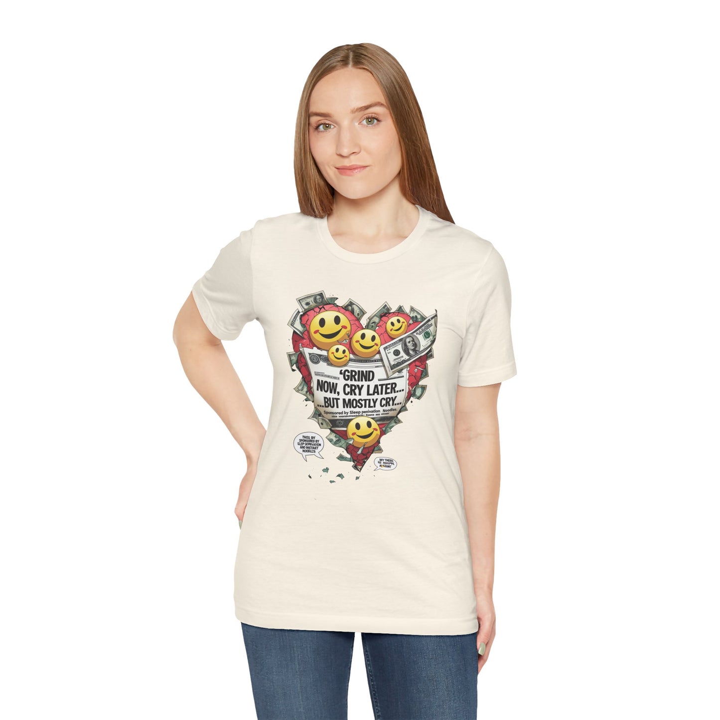 Money Vs Health Funny and Meme T-shirt - Unisex Tee - Memez Store