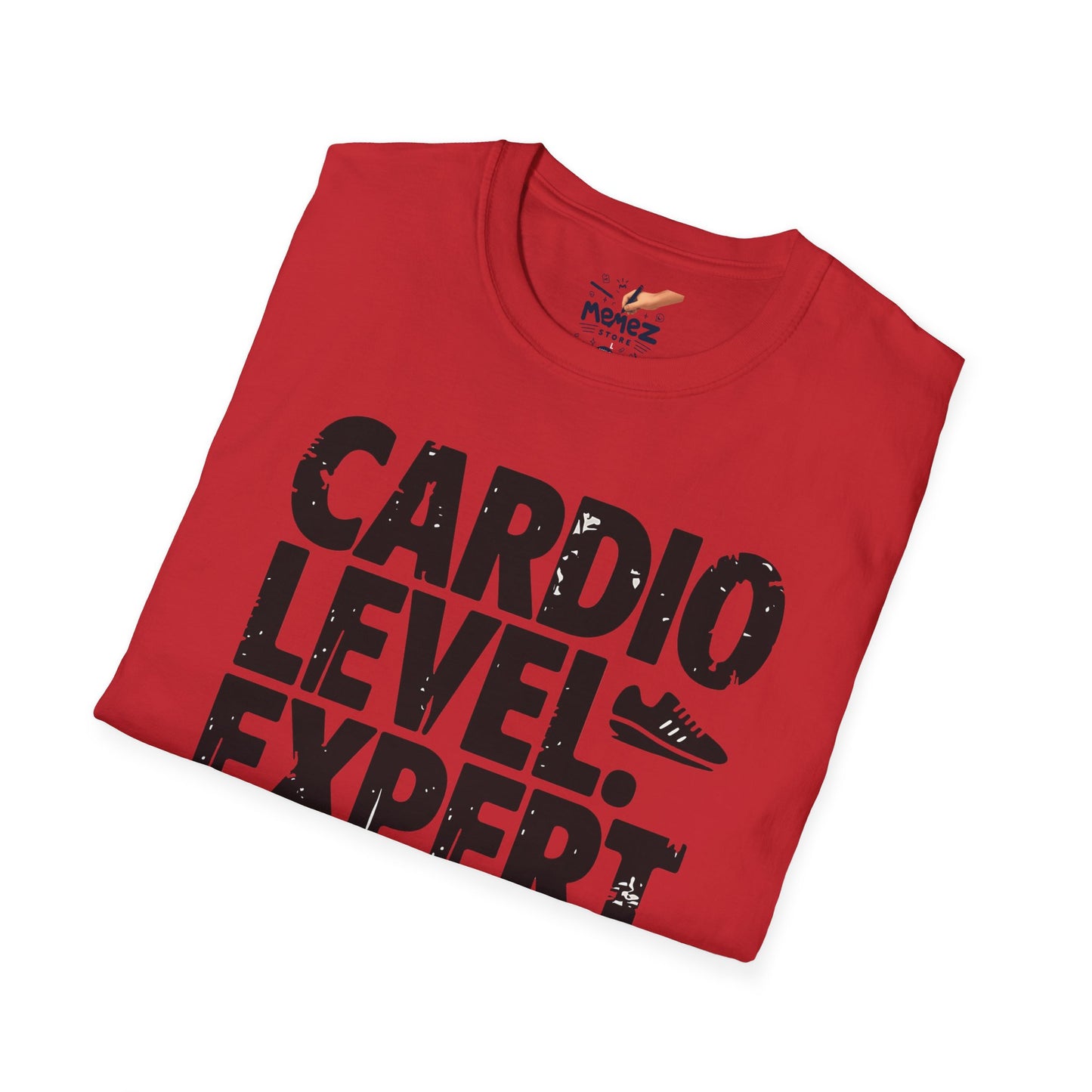 Funny Meme T-Shirt - Cardio Level Expert