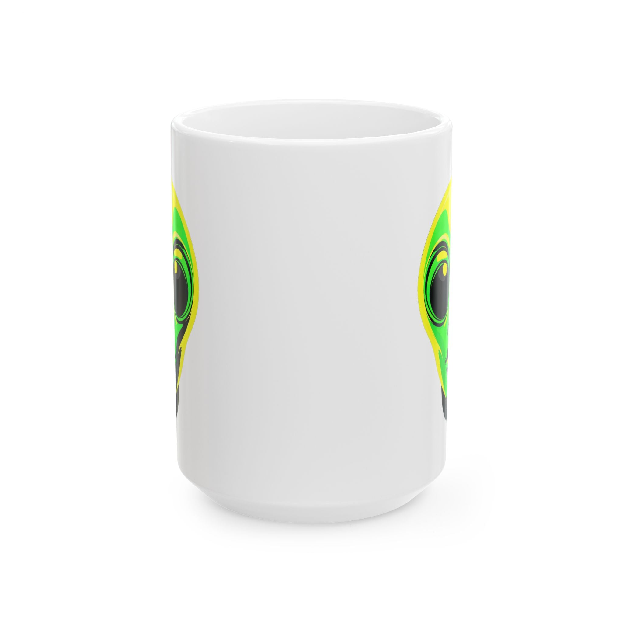 Alien Mug - 11oz and 15oz Ceramic Mug by Memez Store