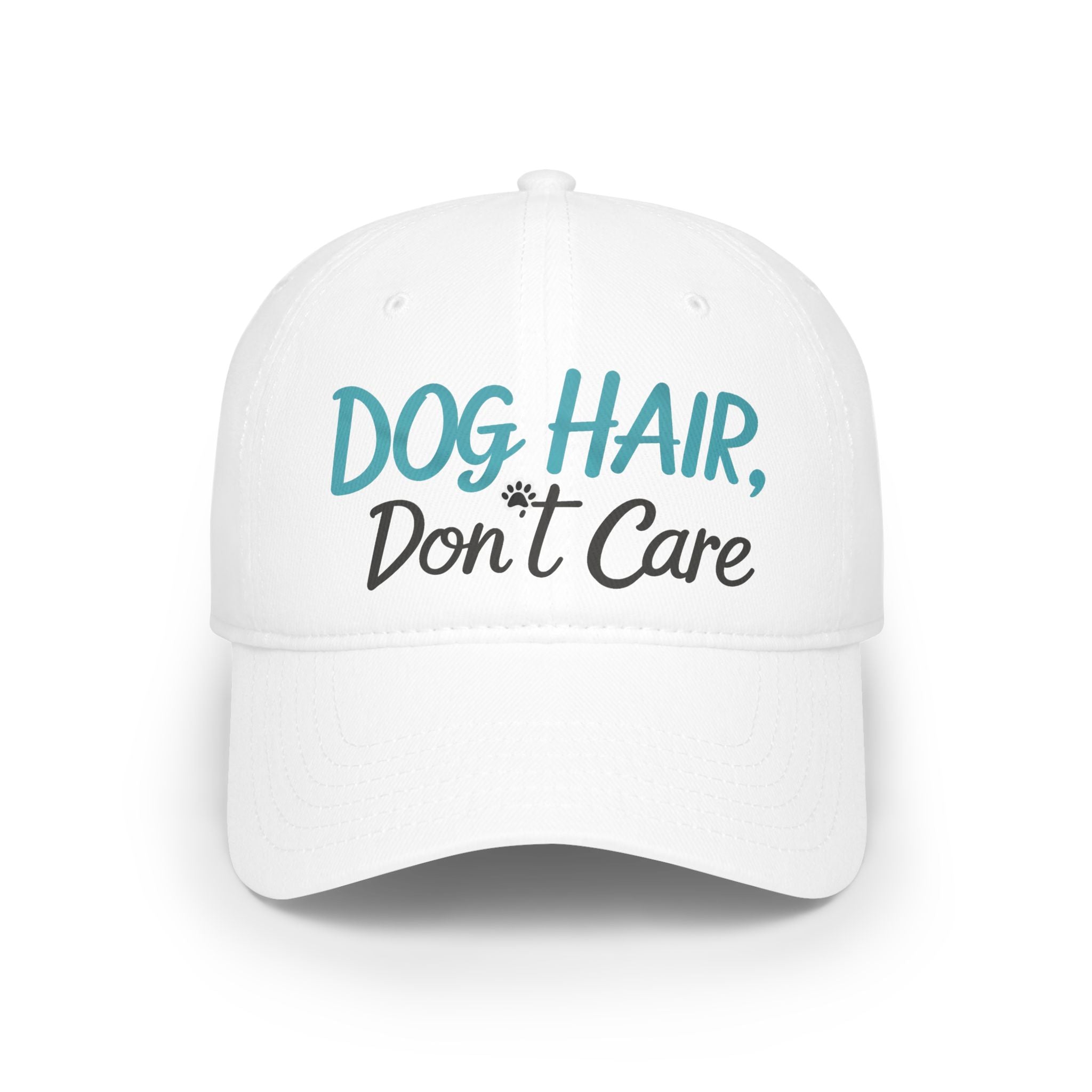 Funny Dog Hair Dont Care Baseball Cap