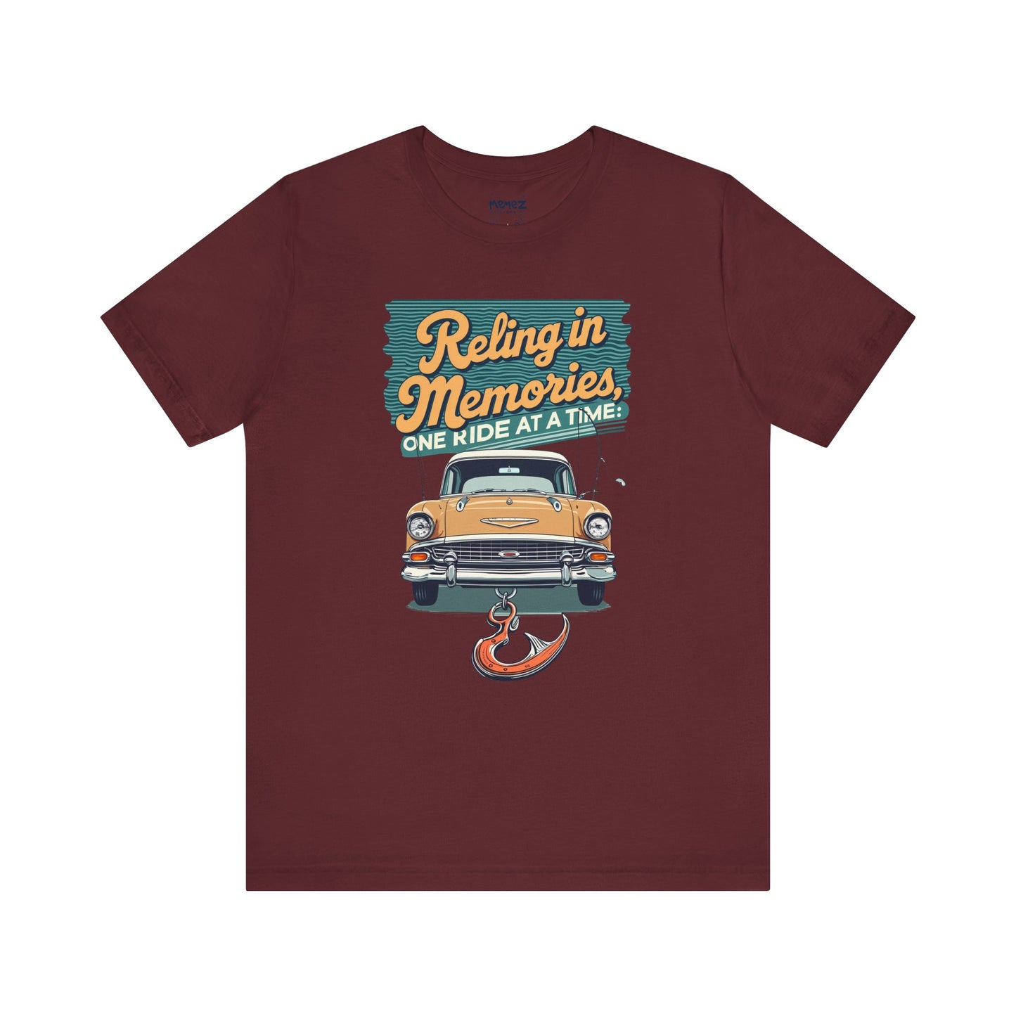 Rolling Memories Vintage Car Lover's FUnny meme Tee By Memez Store