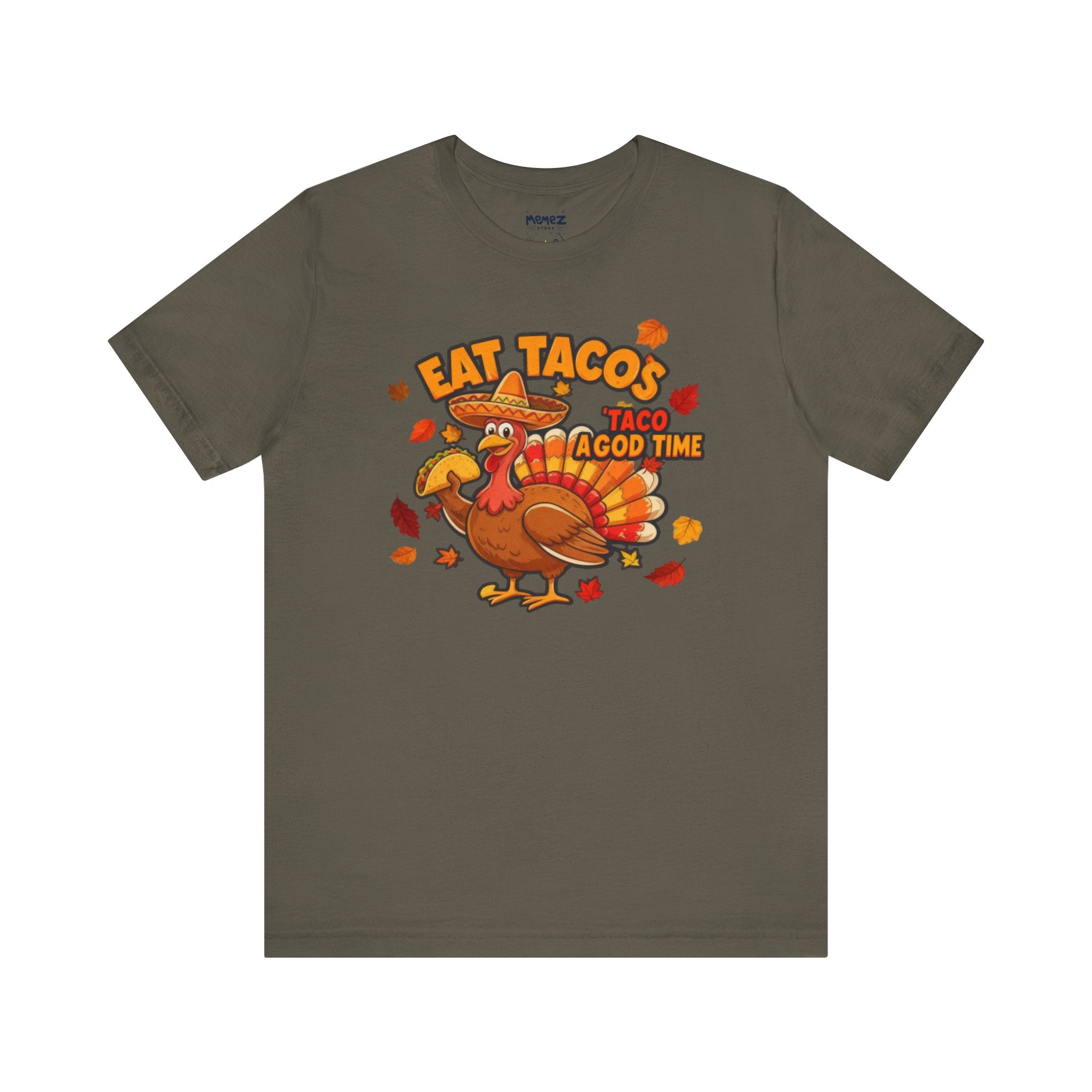 Eat Tacos Chirstmas Meme Funny Tee