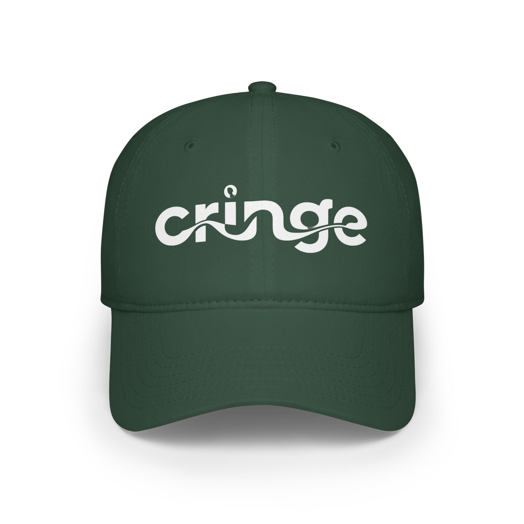 Baseball Cap Cringe Typographical