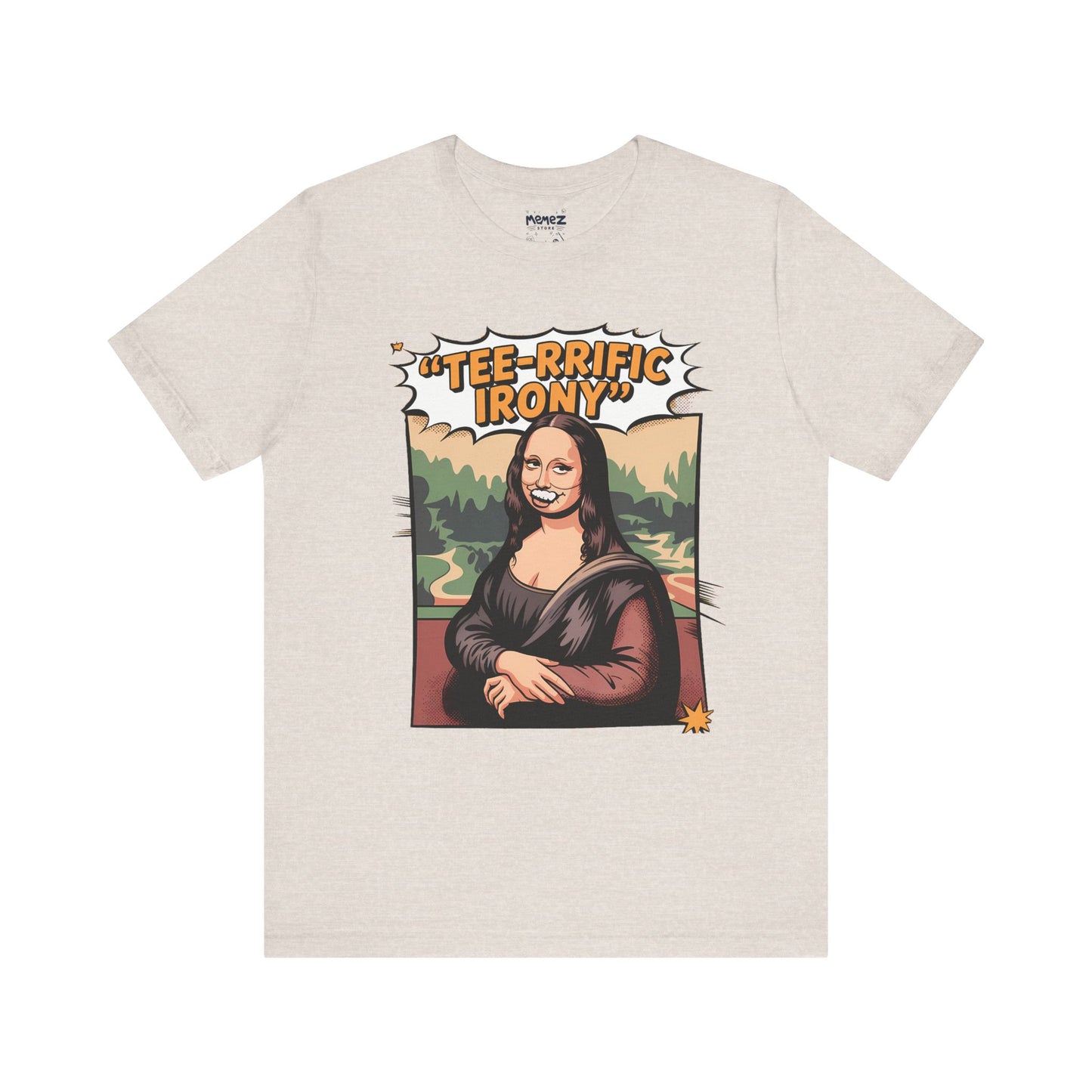 Funny Mona Lisa Unisex Tee