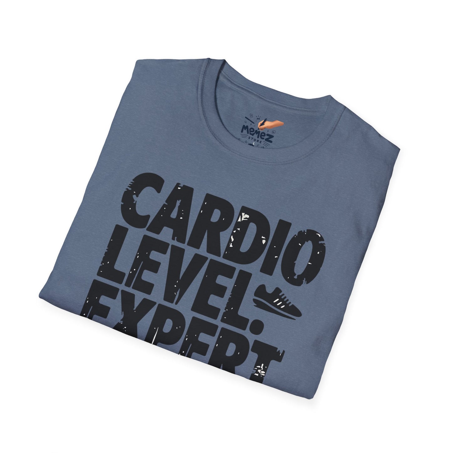 Funny Meme T-Shirt - Cardio Level Expert
