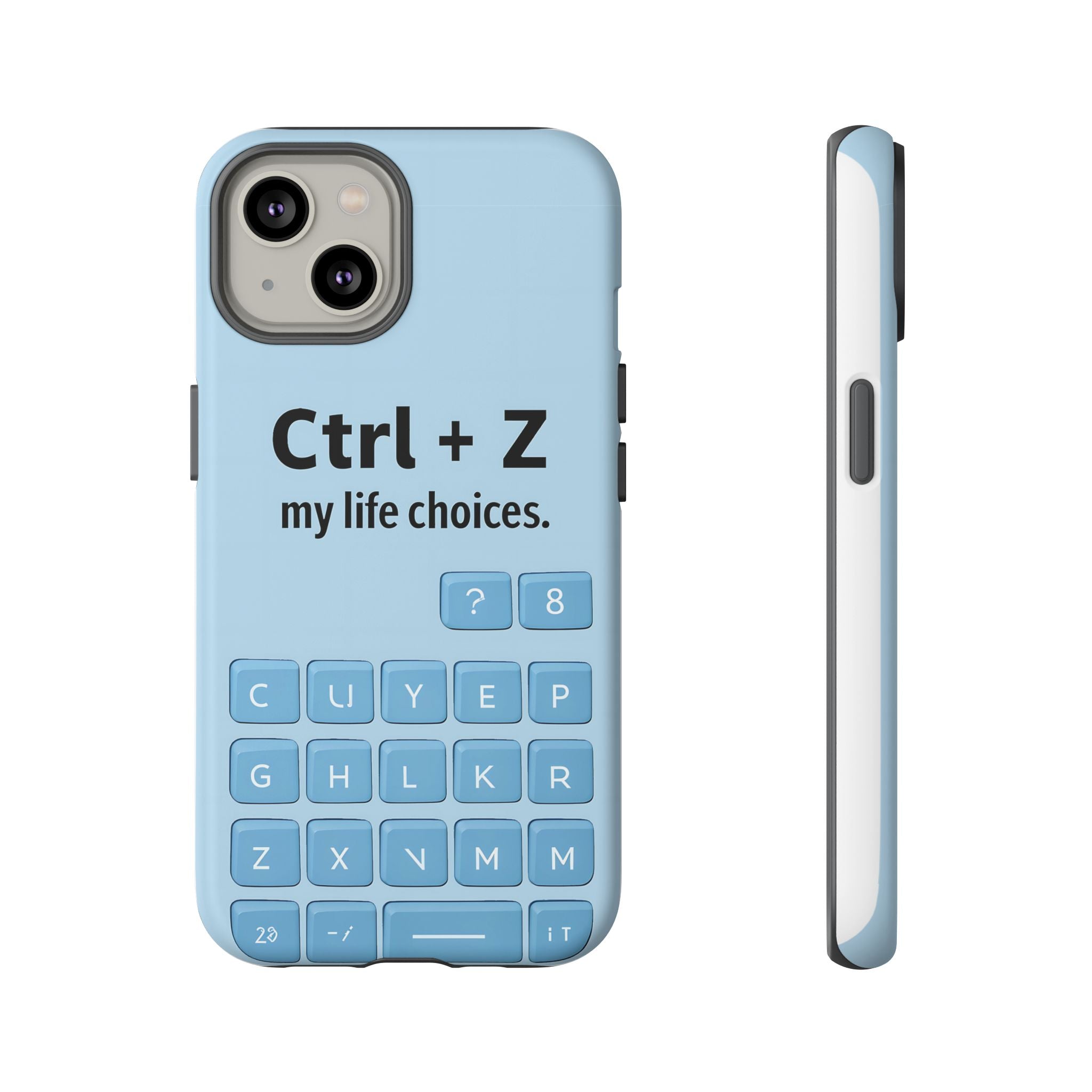 Phone Case - CTL Z my Life Choice Funny Meme Design by Memez Store