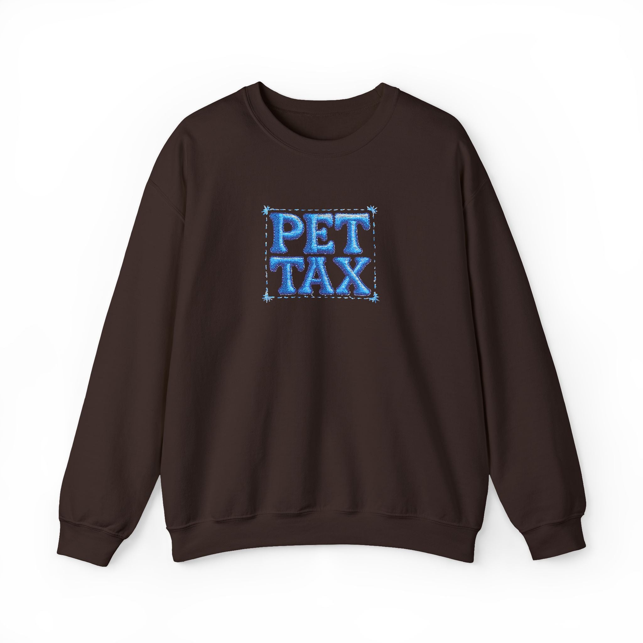 PET TAX Typograhical Embroidered Sweatshirt