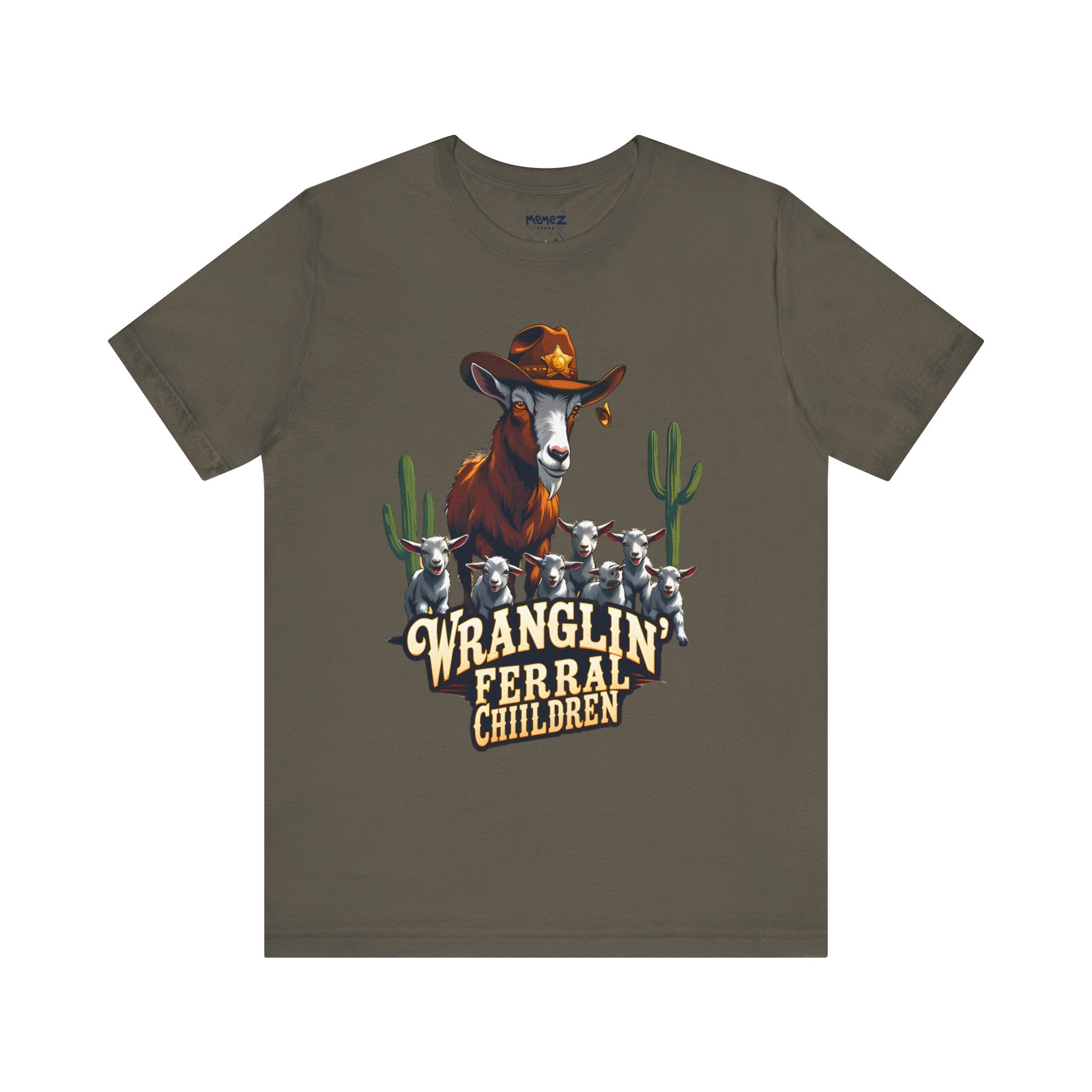 Wranglin Meme Funny Tee