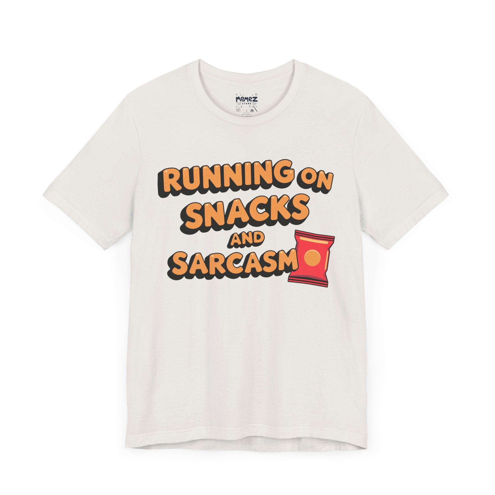 Funny Snacks and Sarcasm Tee