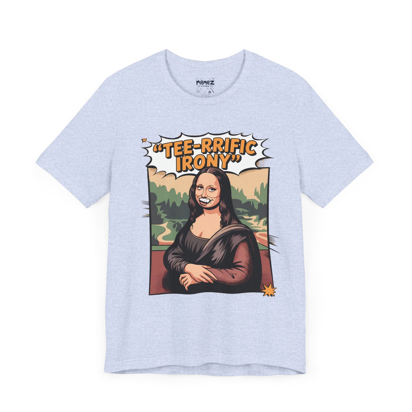 Funny Mona Lisa Unisex Tee