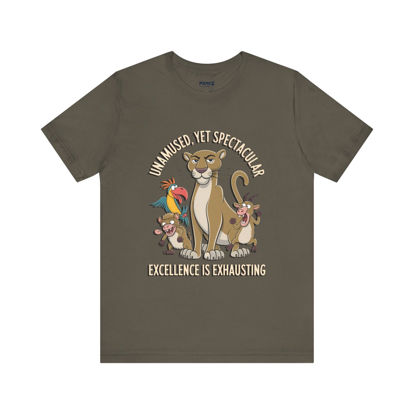 Animal Funny Meme Tee By Memez Store