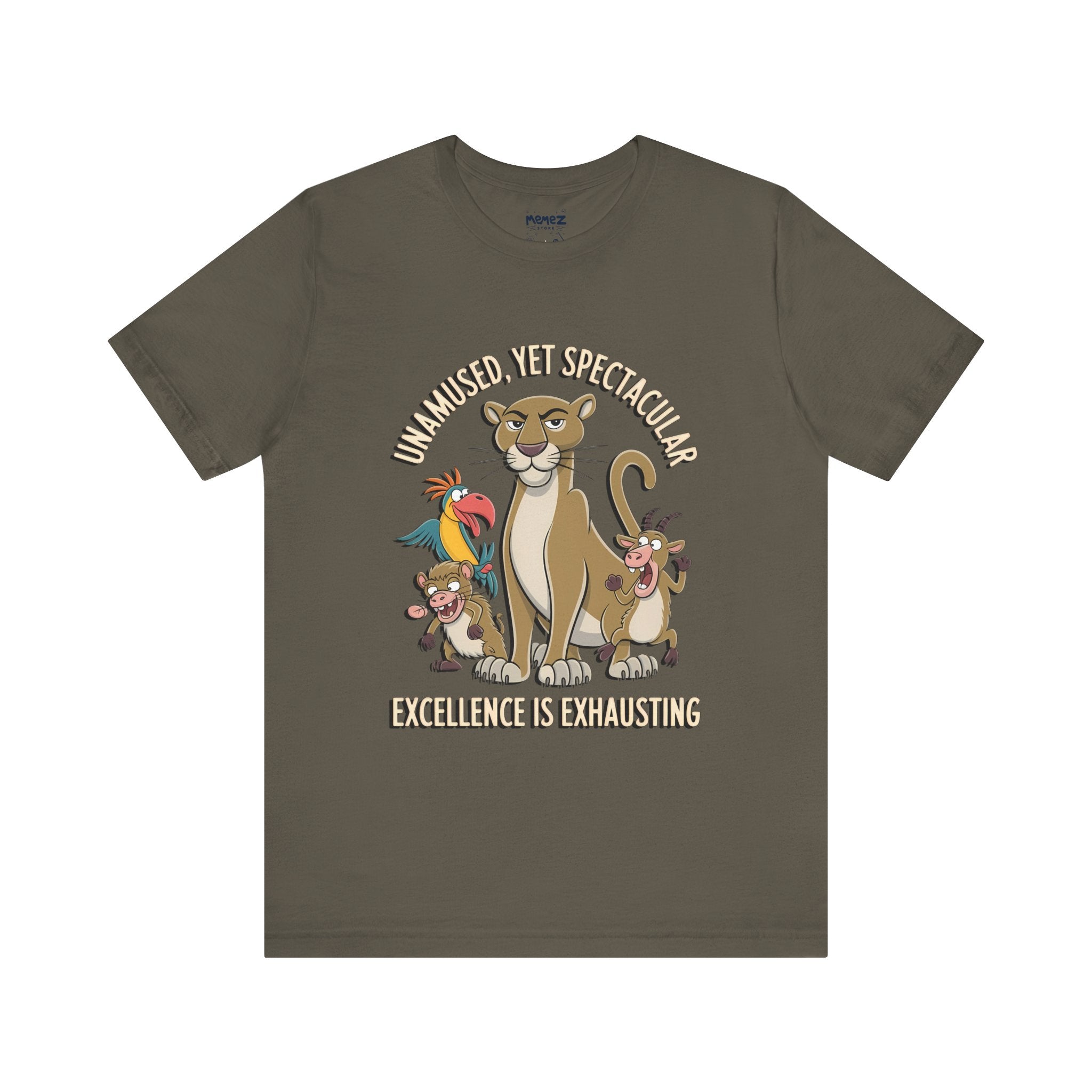 Animal Funny Meme Tee By Memez Store