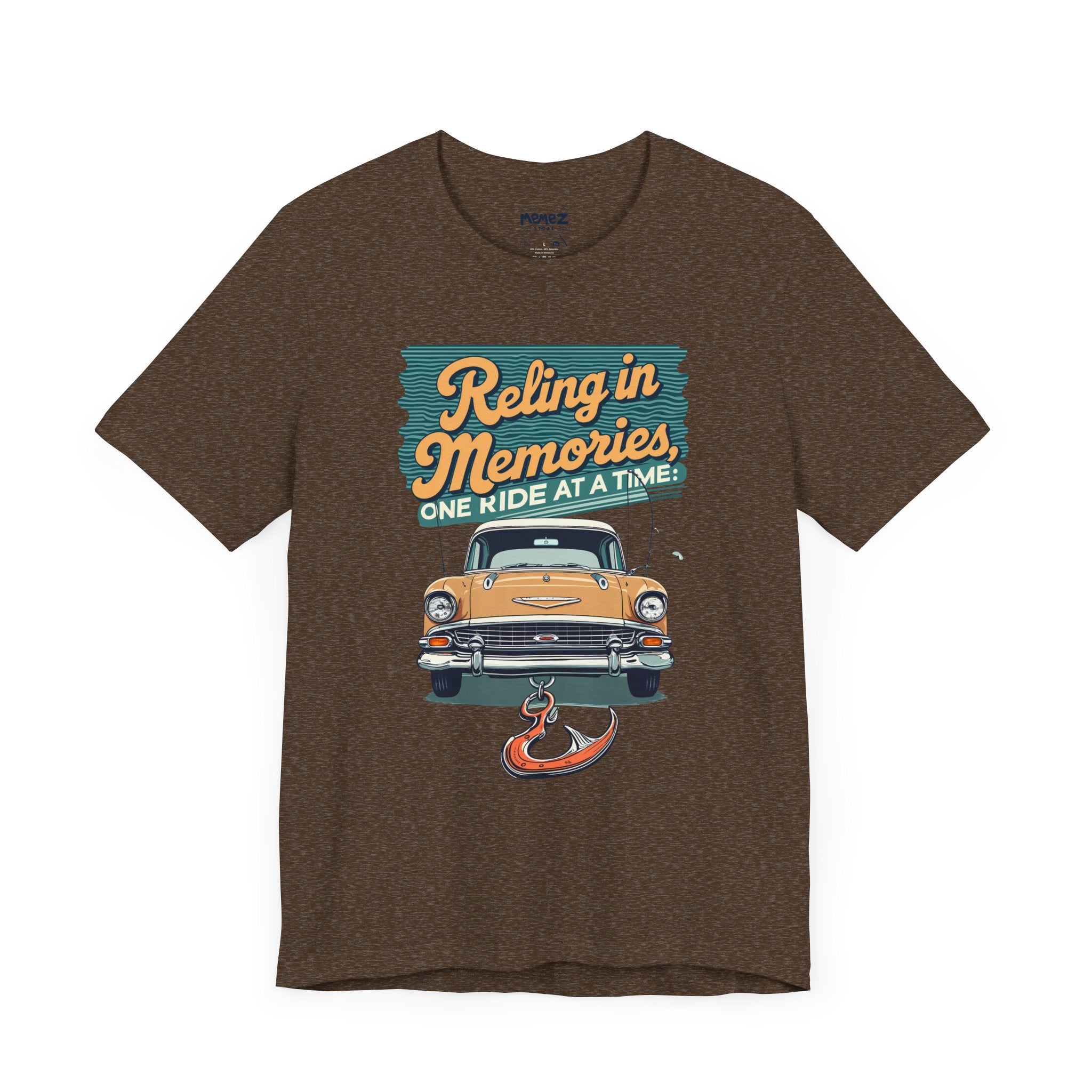 Rolling Memories Vintage Car Lover's FUnny meme Tee By Memez Store