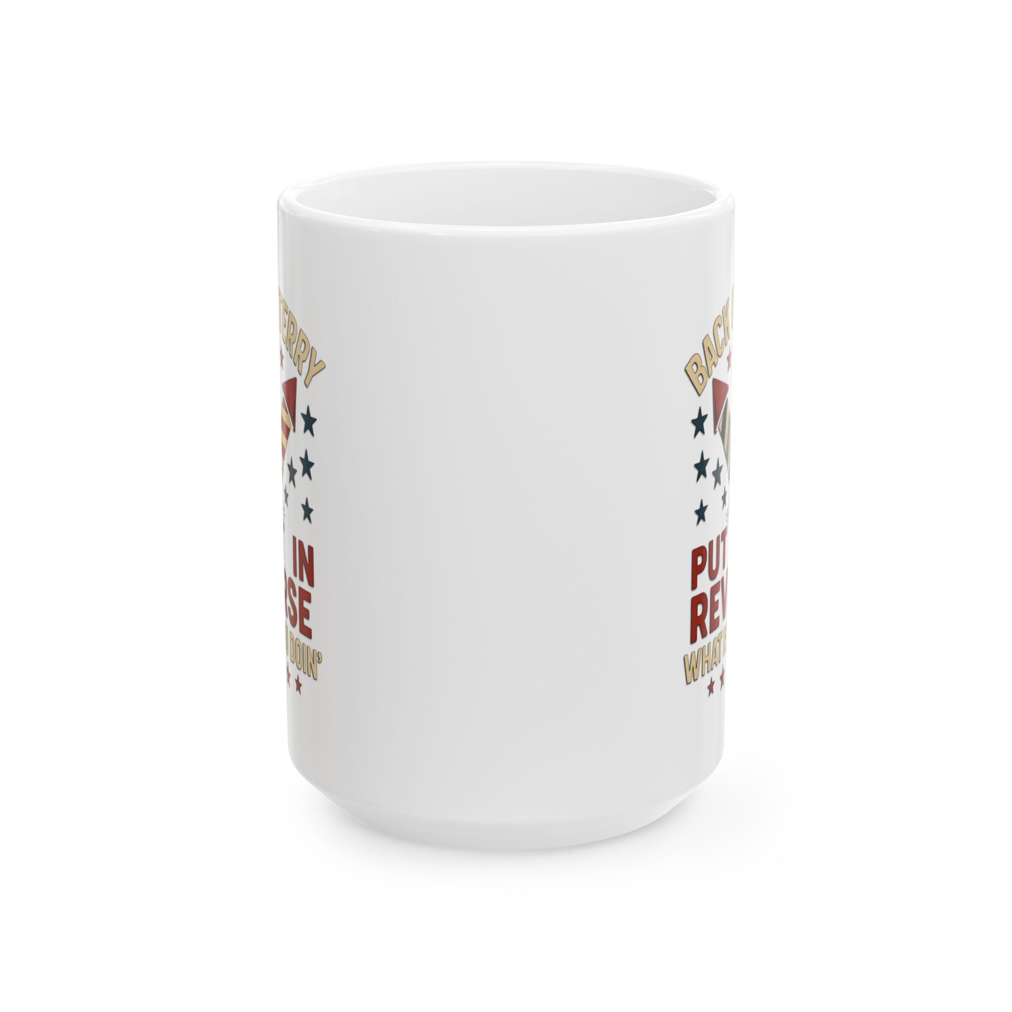 Mug - Backup Terry funny 4th July Mug by Memez Store