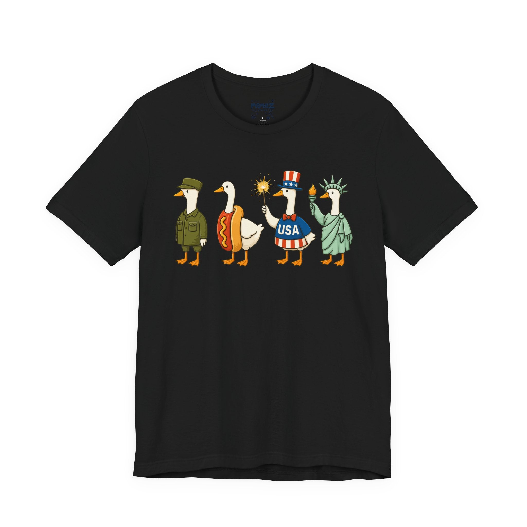 4th of July Duckling T-Shirt — Patriotic Baby Duck Tee