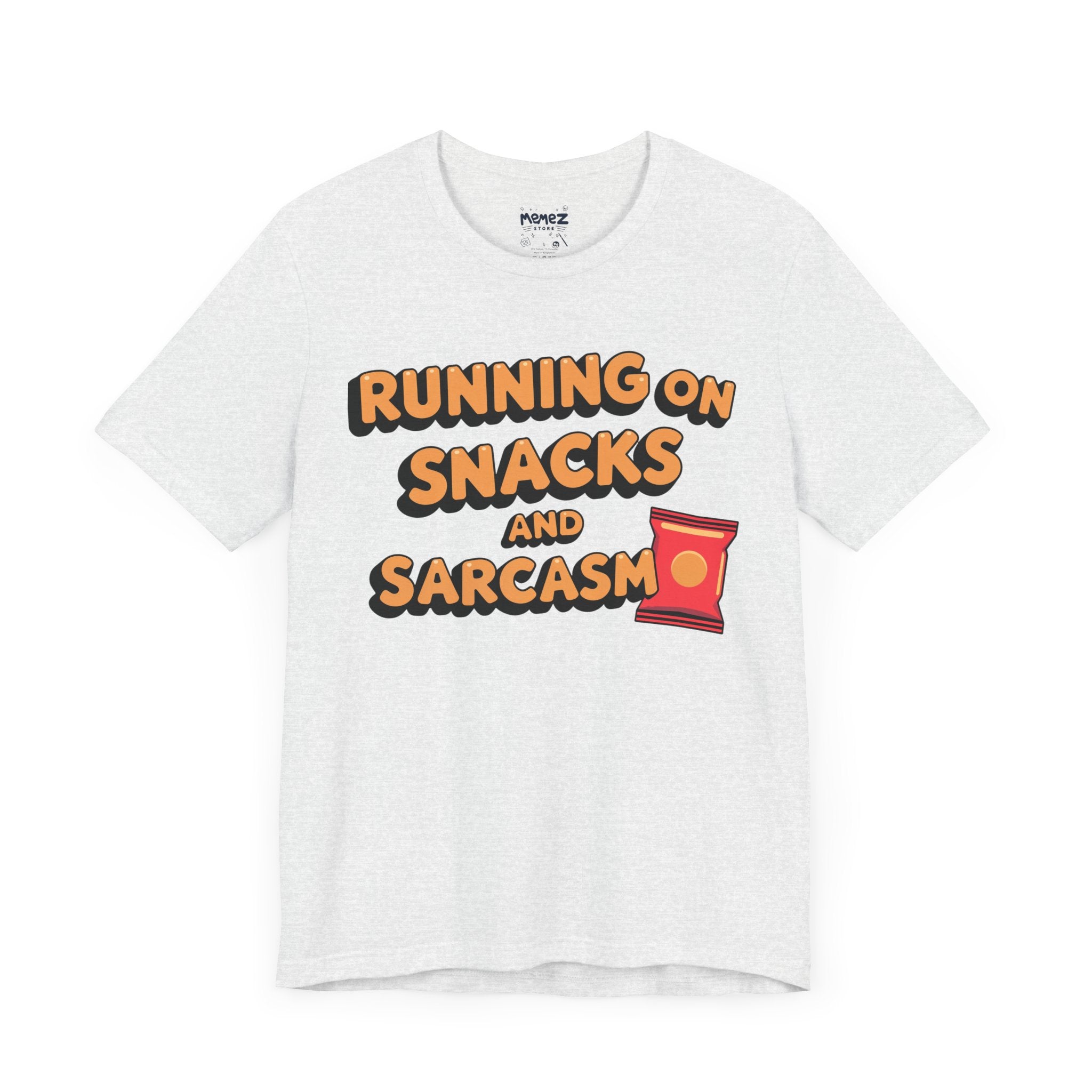 Funny Snacks and Sarcasm Tee
