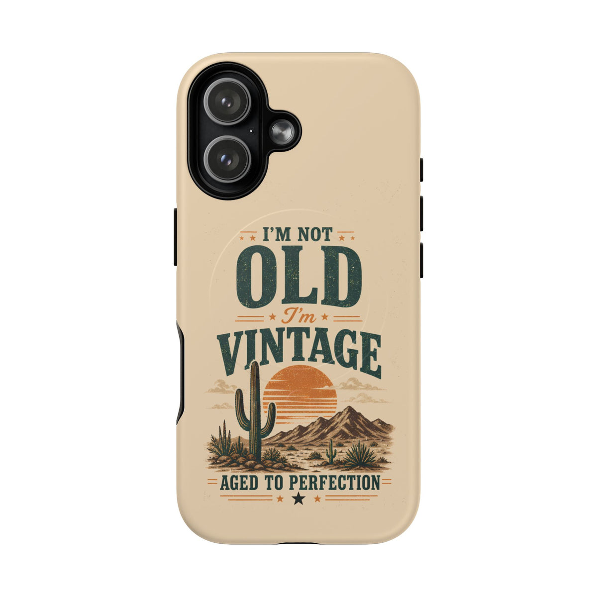 Vintage 'I'm Not Old, I'm Vintage' Tough Magnetic Phone Case