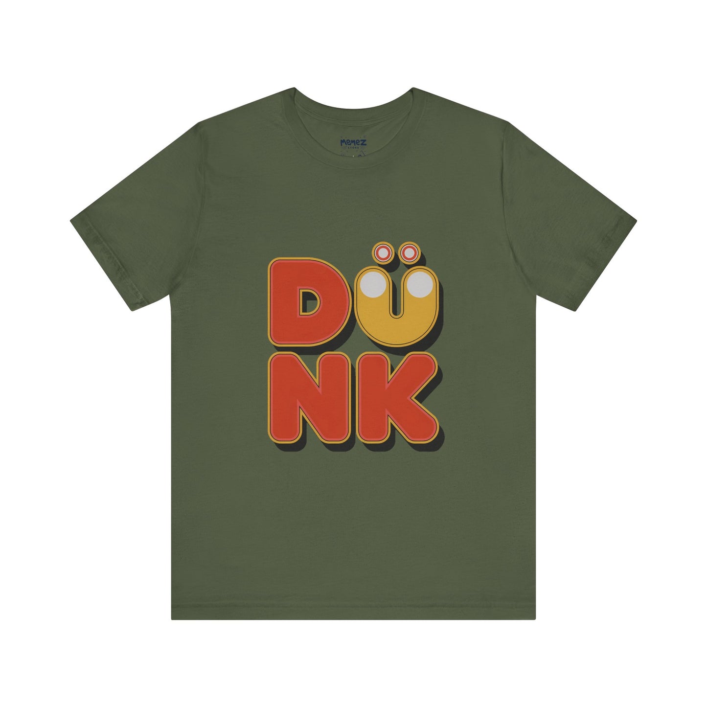 Typographical Unisex Tee - Dunk Design by Memez Store