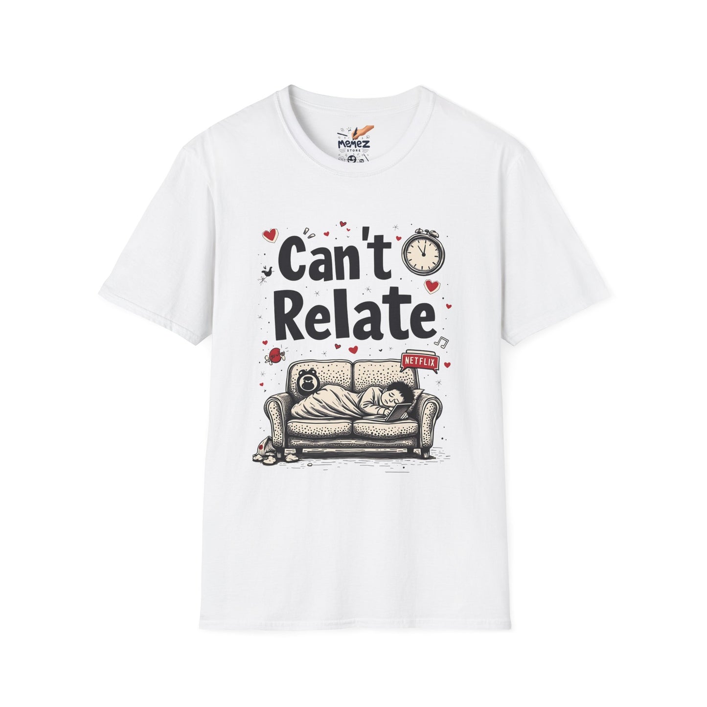 Can't Relate with OTT Unisex T-Shirt - Funny Meme Tee for Meme Lovers