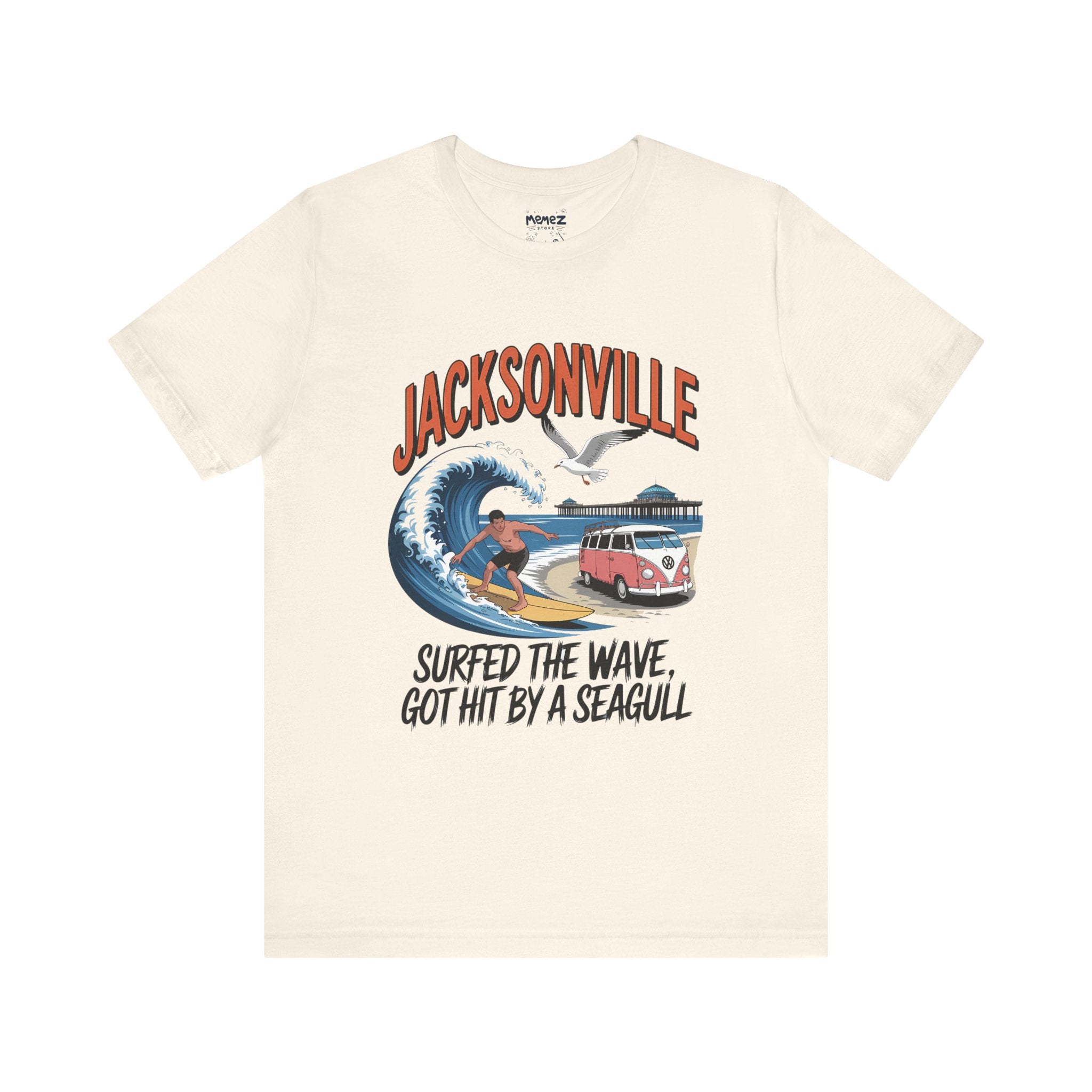 Surfer Unisex Tee - Funny Graphic Design by Memez Store
