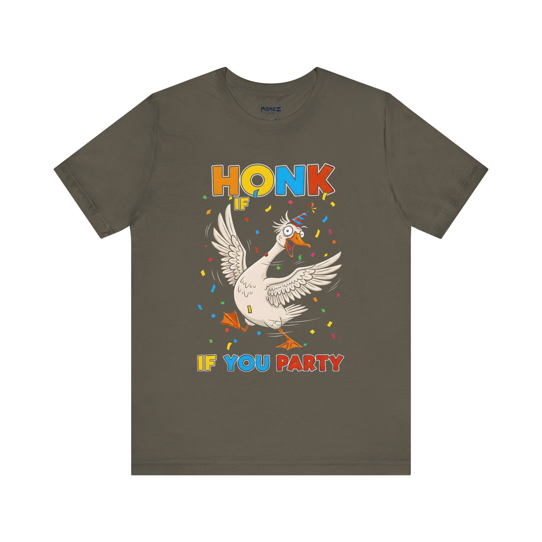 Honk if You Party Meme Funny Tee