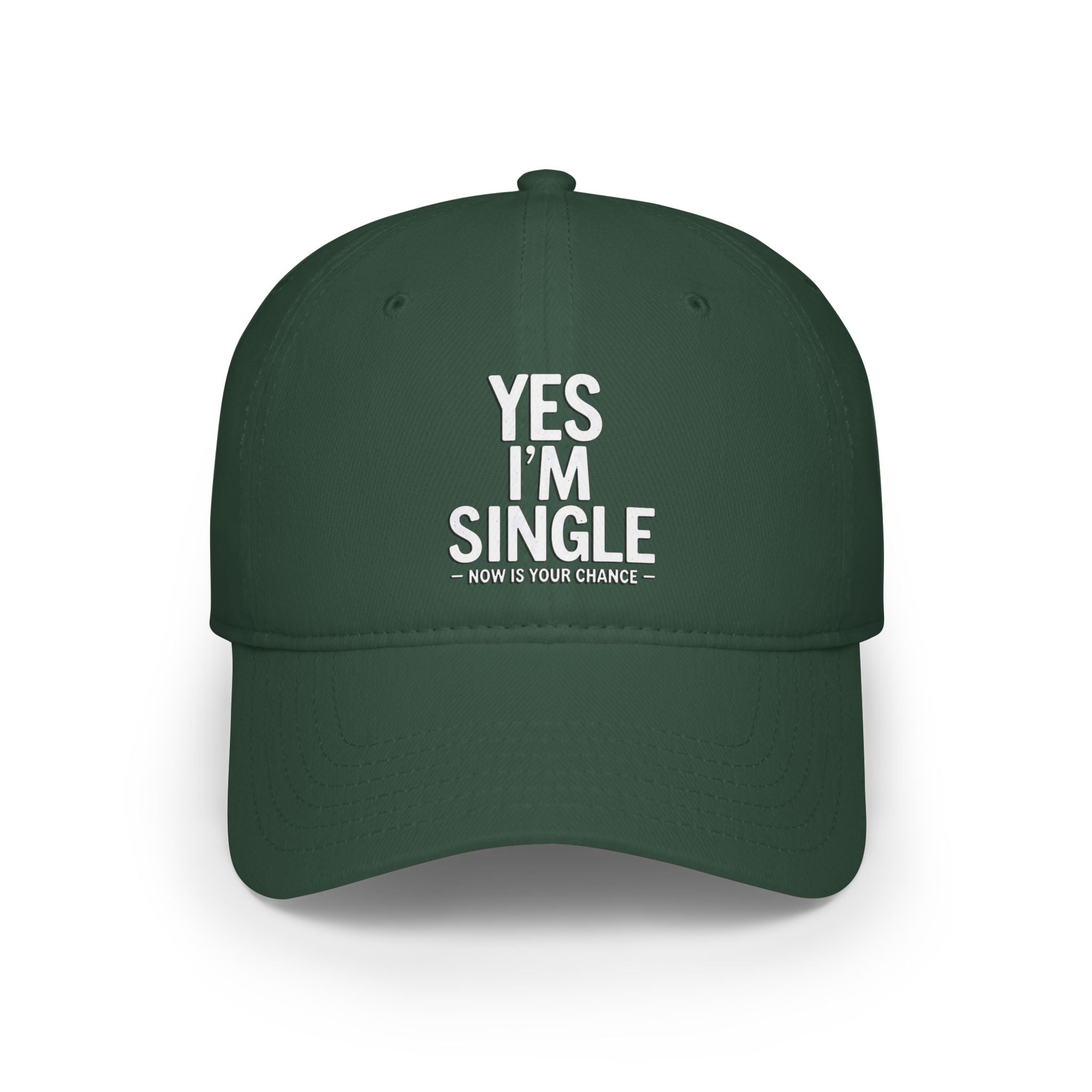 Baseball Cap - Yes I am Single by Memez Store