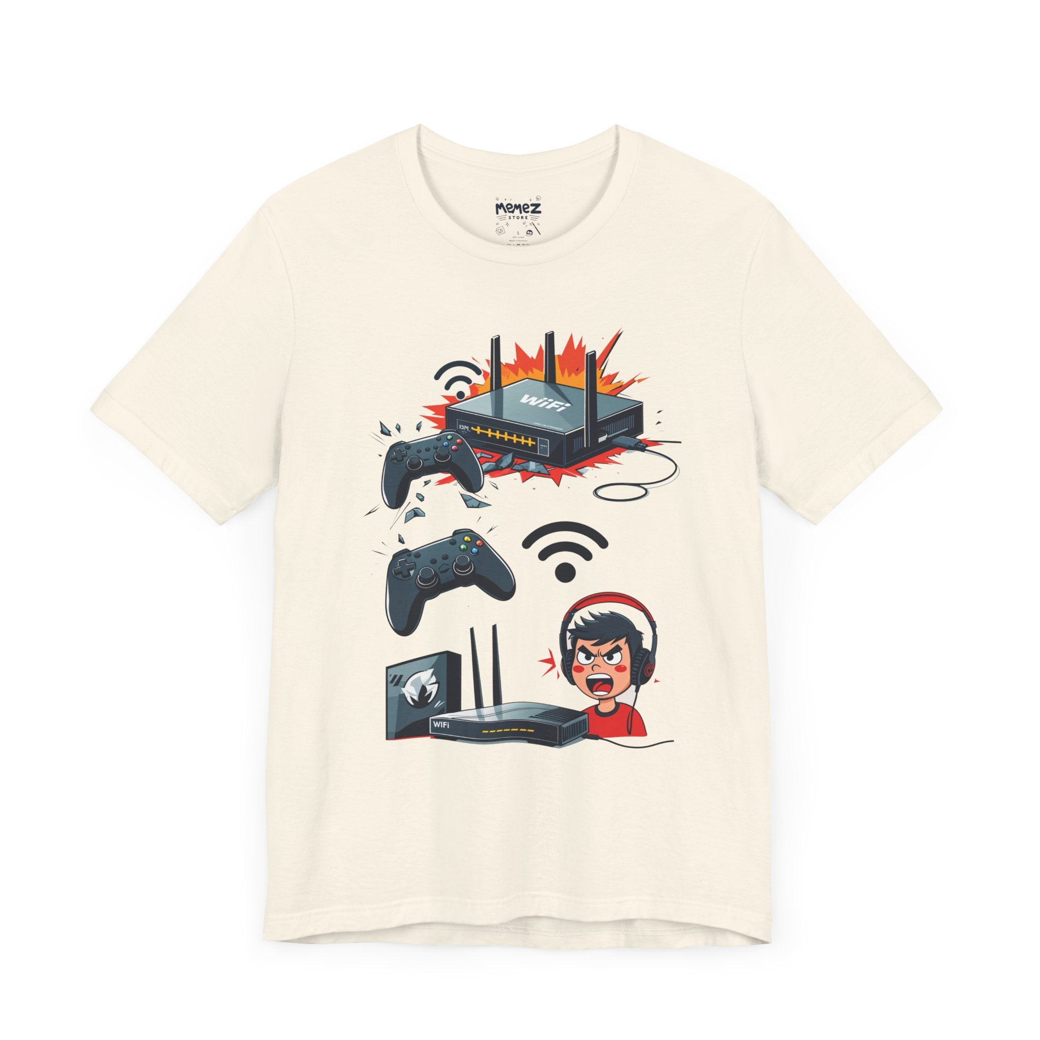 Gamer Tee for Console Gamers - Unisex Jersey Short Sleeve Tee