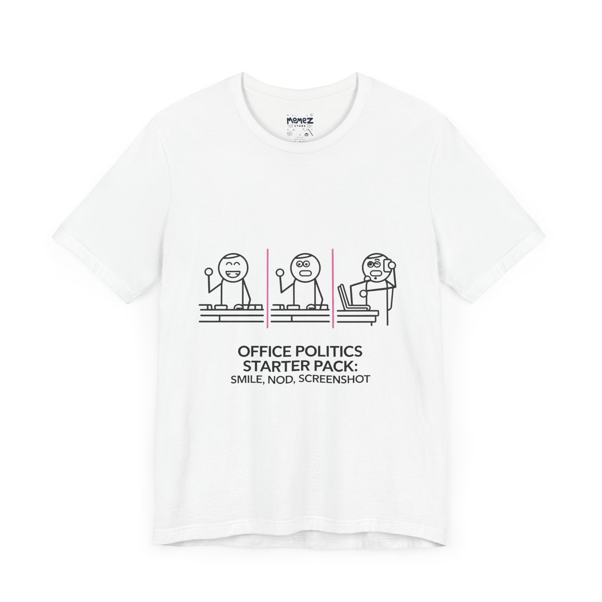 Office Politics Starter Pack Meme Tee | Memez Store