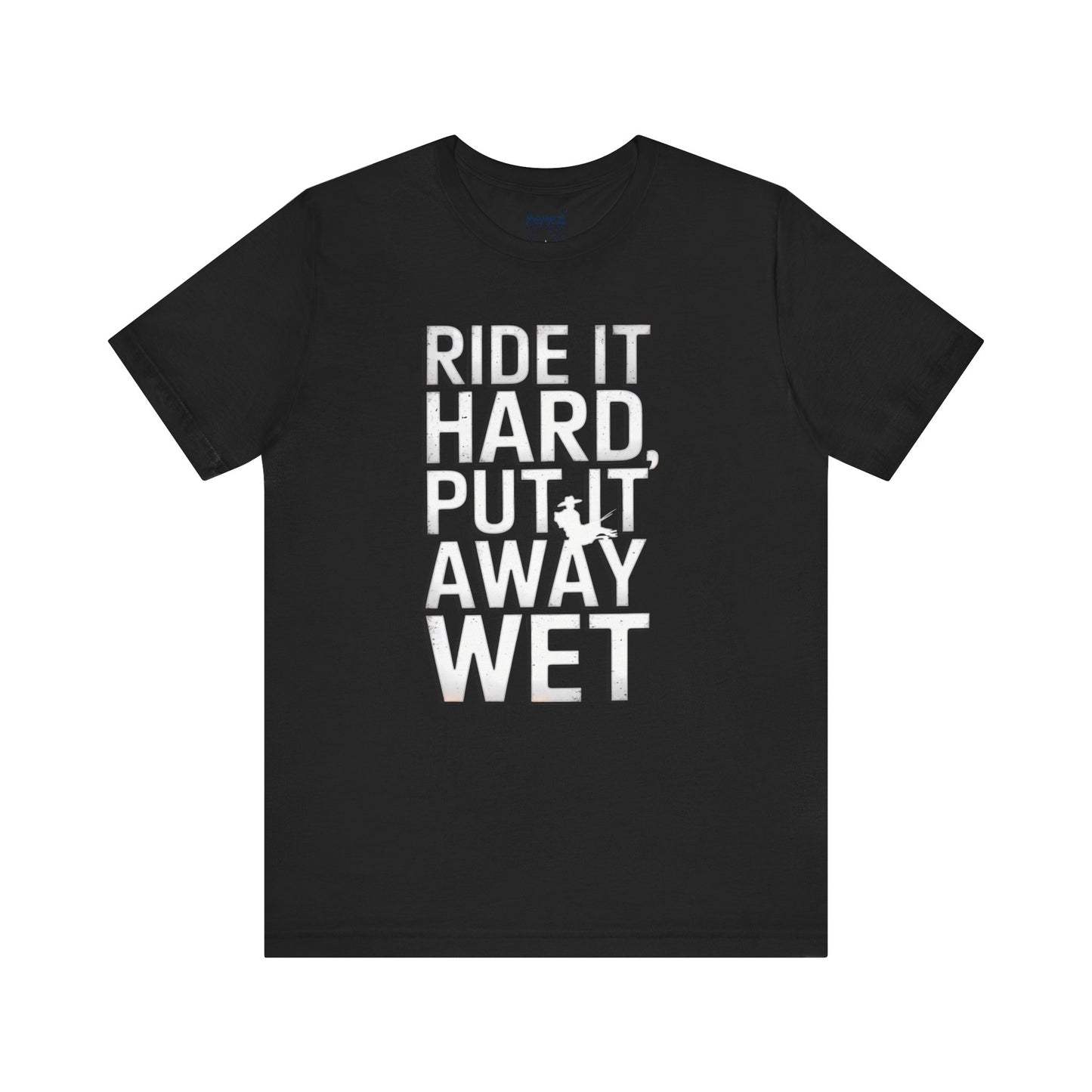 Ride It Hard Put it away Wet a Funny Typorgraphical Tee By Memez Store