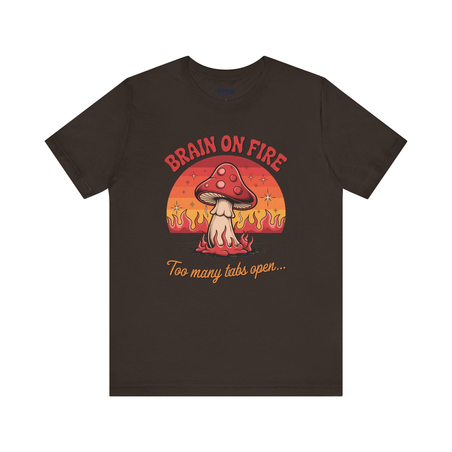 Funny Mushroom Tee Unisex Jersey Short Sleeve