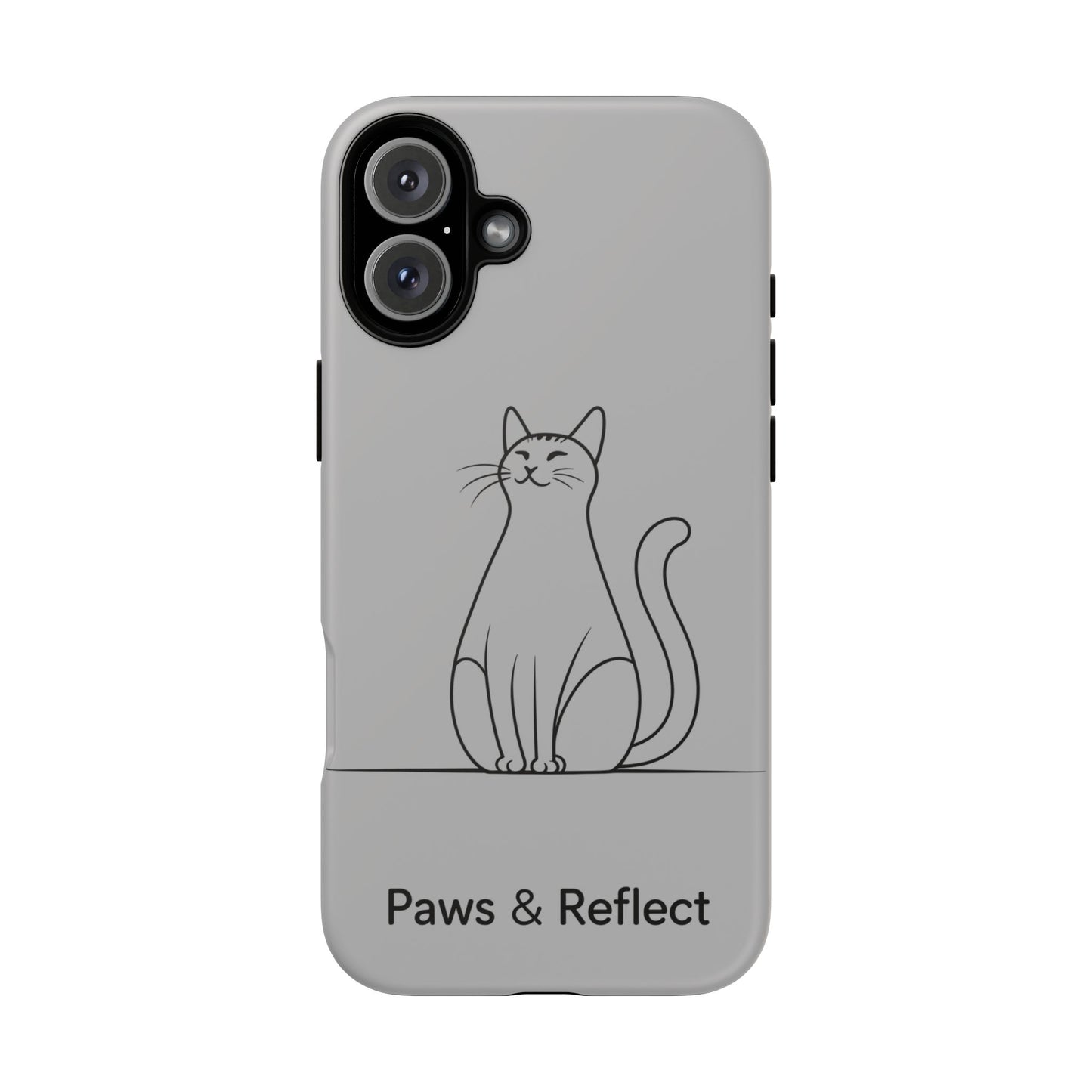 Paw and Reflect Pet Lovers iPhone Case By Memez Store