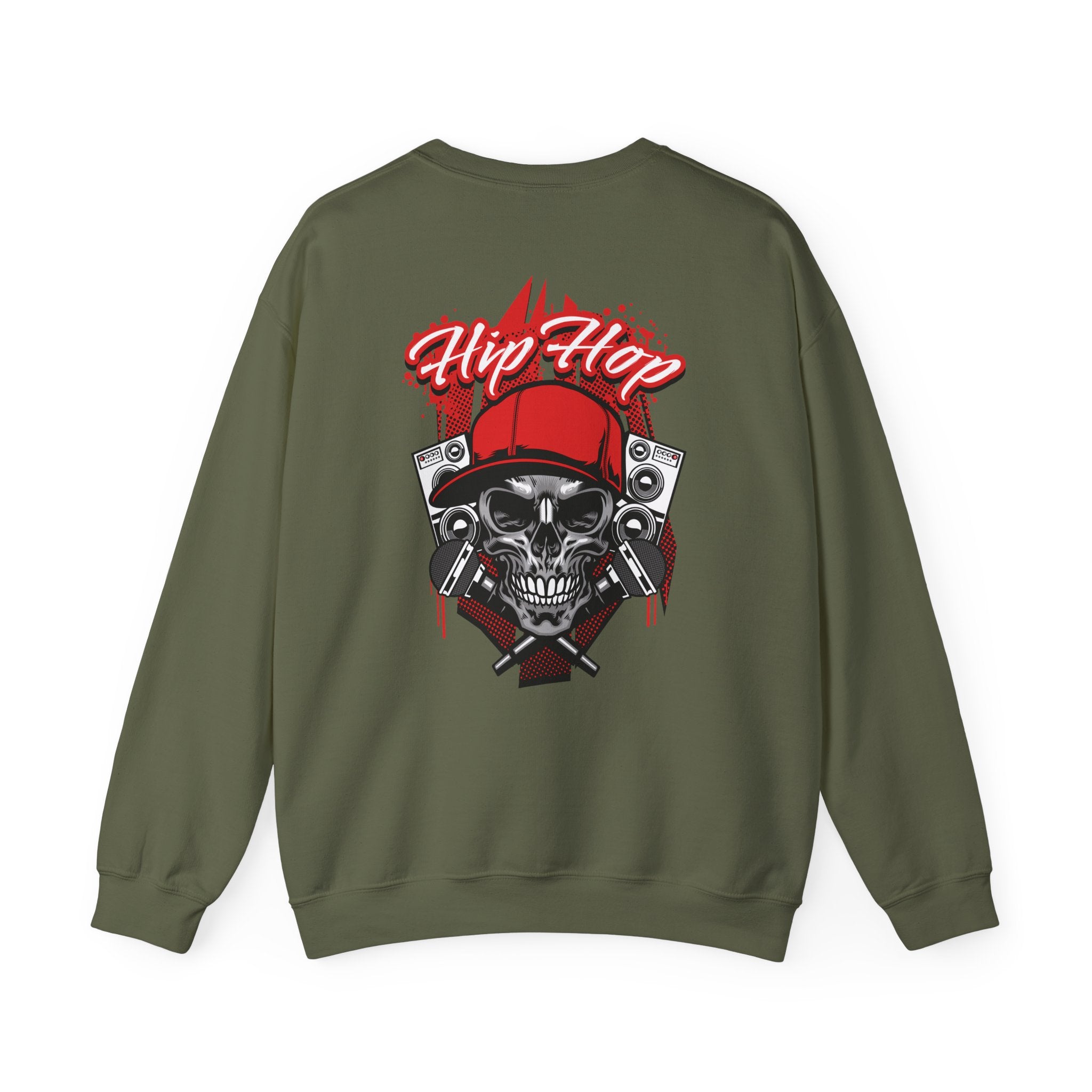 Hip Hop Streetwear Crewneck Sweatshirt — Urban Retro Vibe