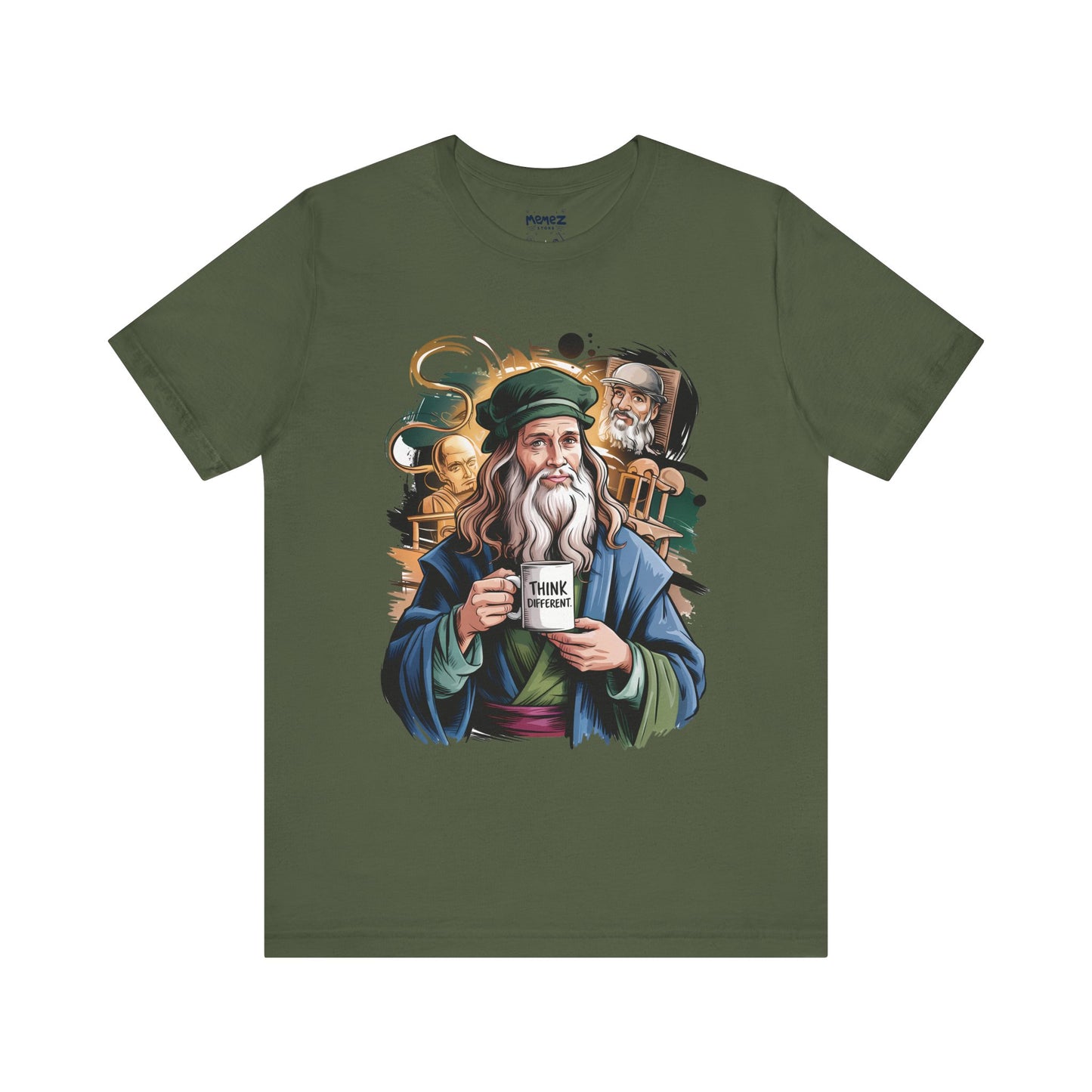 Parody Tee Leonardo Divenchi Unisex Jersey Short Sleeve Tee