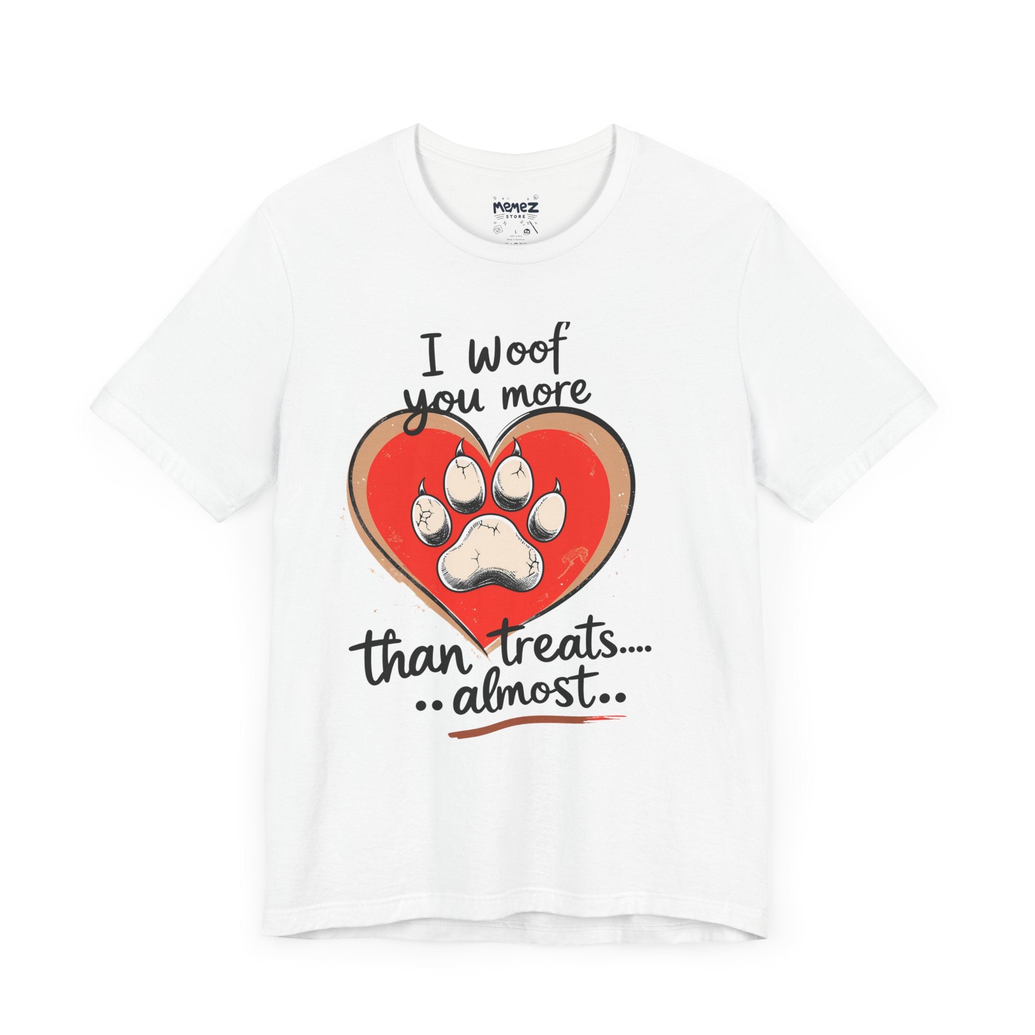 I Woof You Pet Lover's Meme Tee By Memez Store