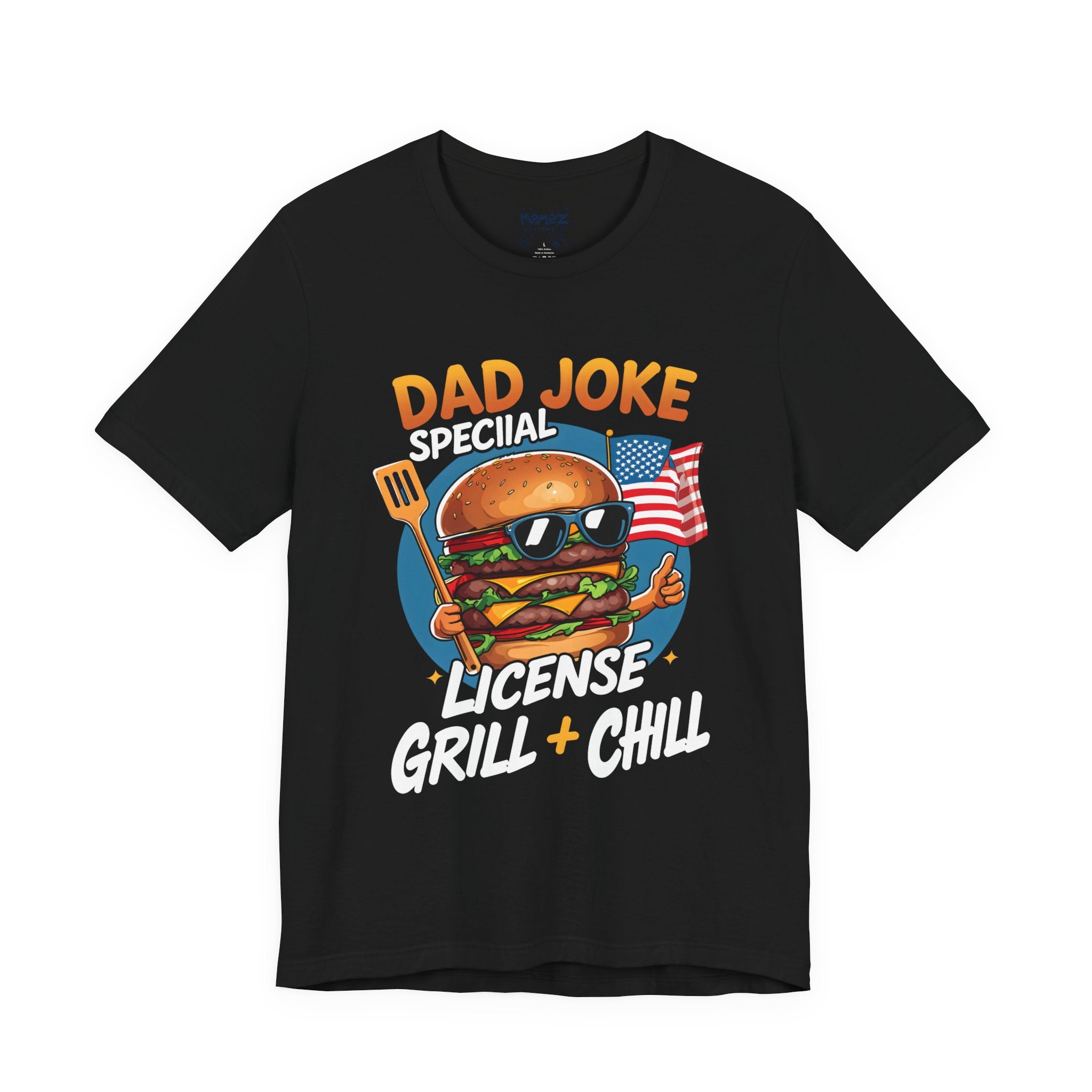 Funny Dad Joke License Grill Plus CHill Unisex Tee