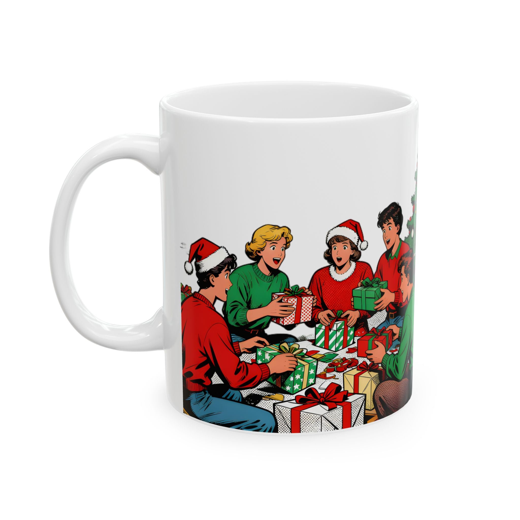 Family Christmas Ceramic Mug