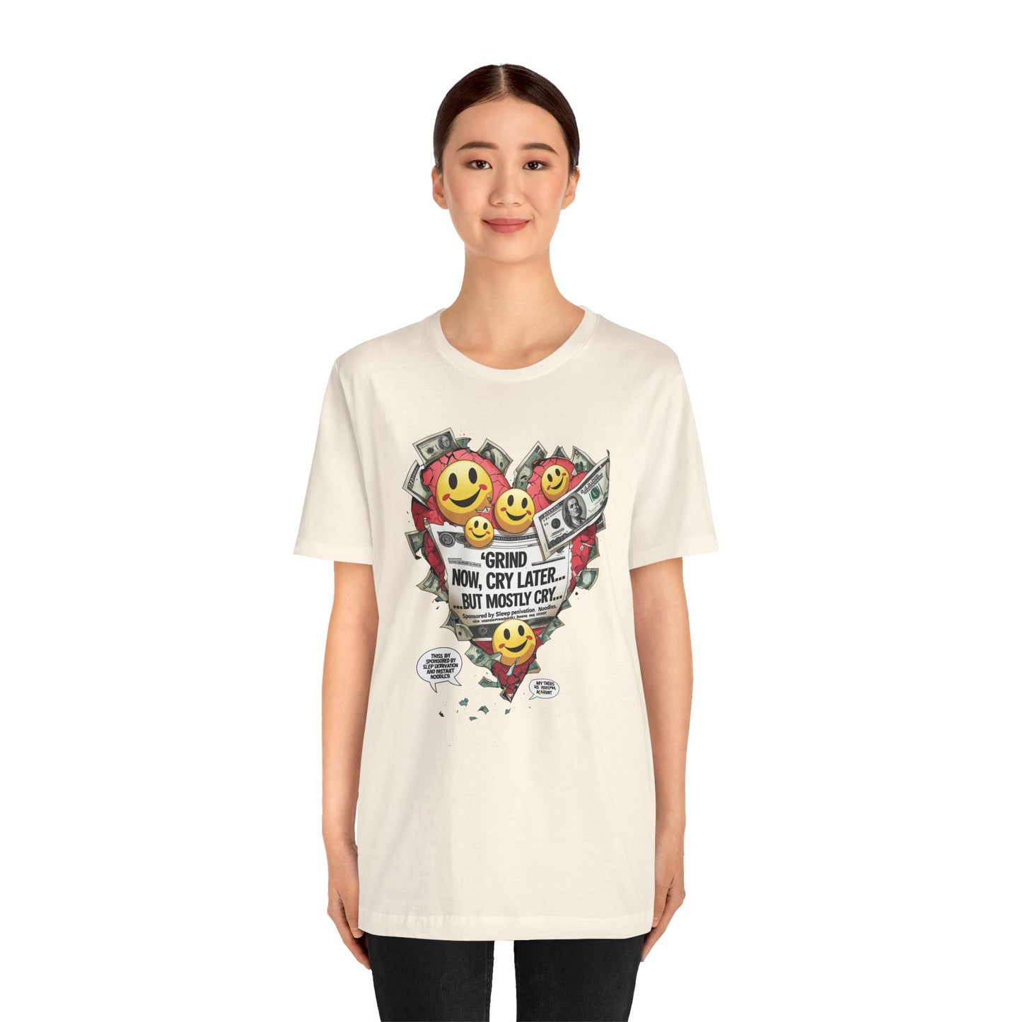 Money Vs Health Funny and Meme T-shirt - Unisex Tee - Memez Store