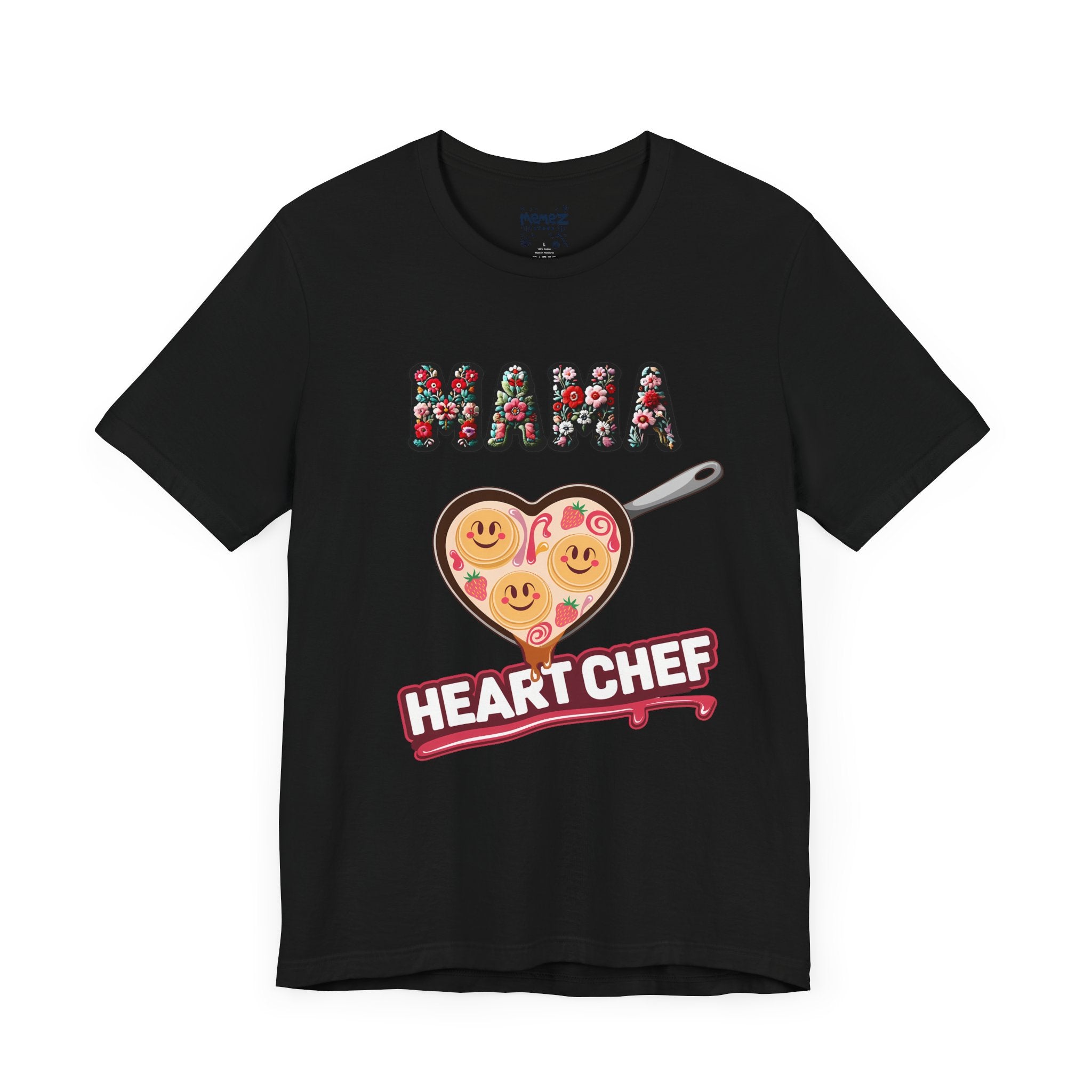 Funny Tee Unisex Jersey Shirt - Mama The Heart Chef Meme by Memez Store