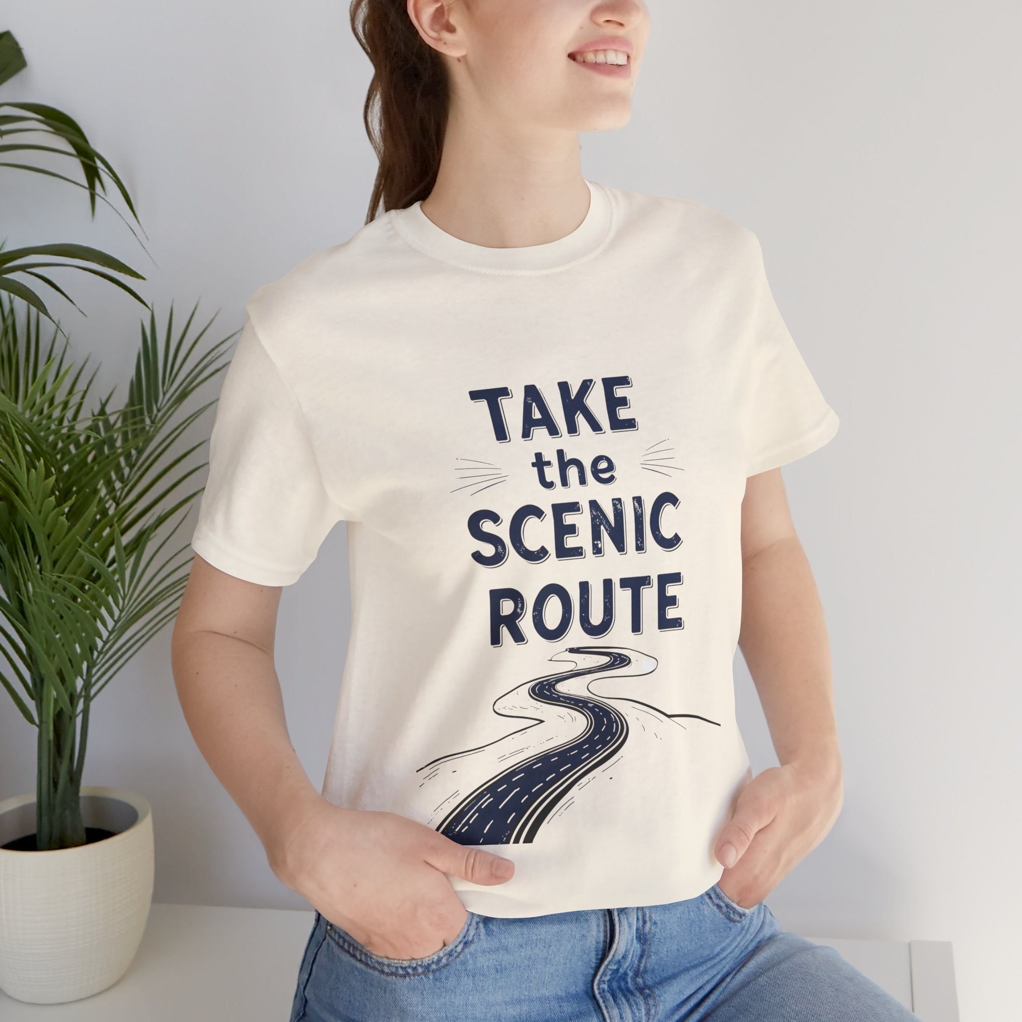 Take The Scenic Route Meme T-shirt By Memez Store